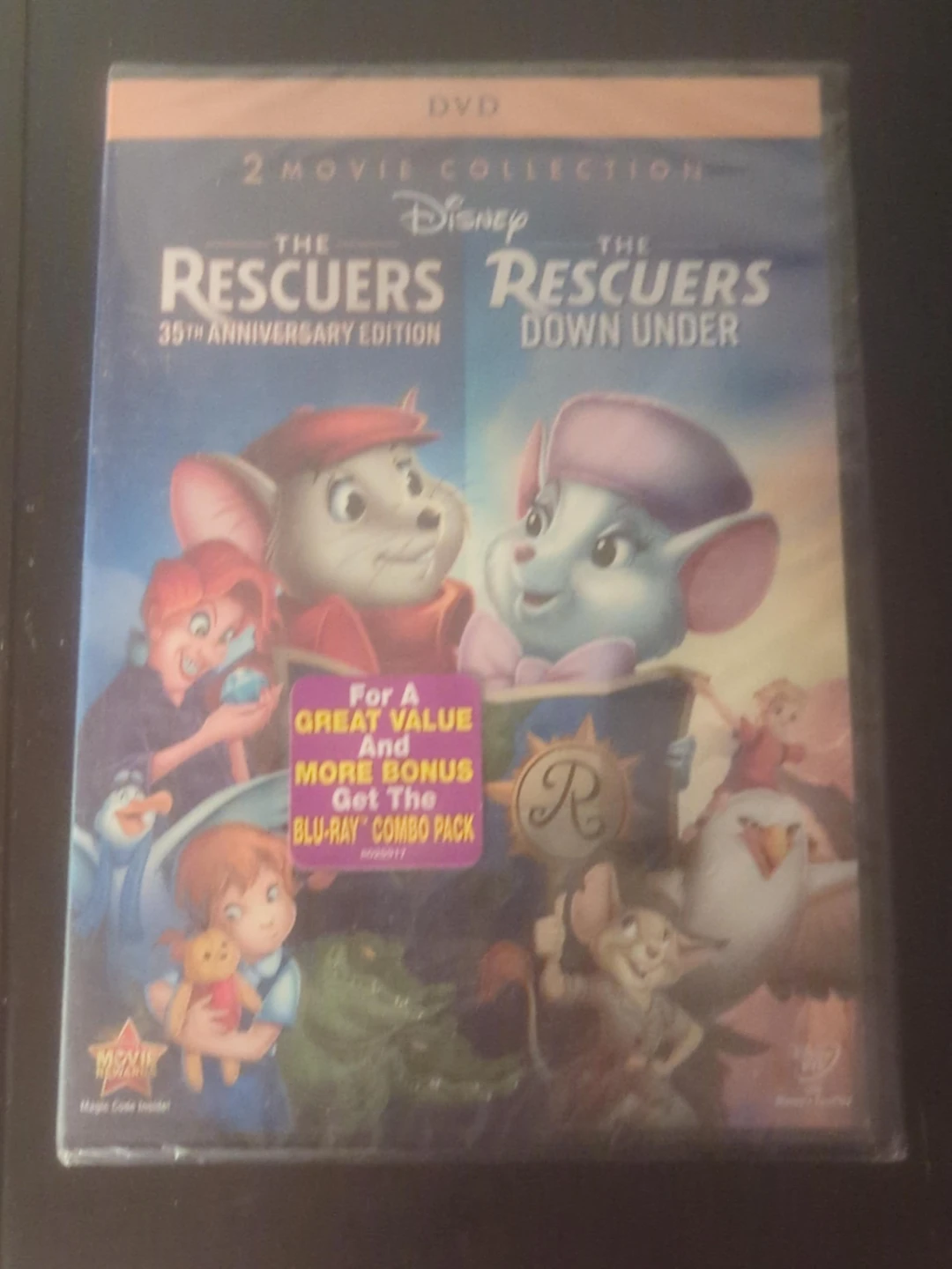 SEALED The Rescuers 2 Movie Collection DVD - Disney