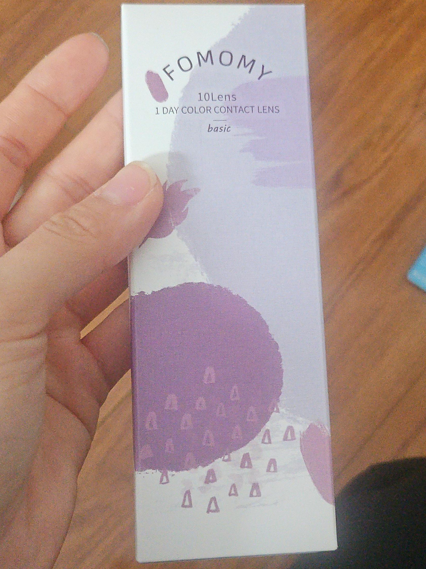 FOMOMY 1 Day Color Contact Lenses - Basic Brown