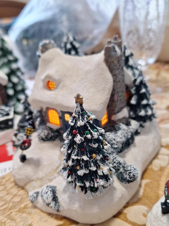Christmas Village House Decoration