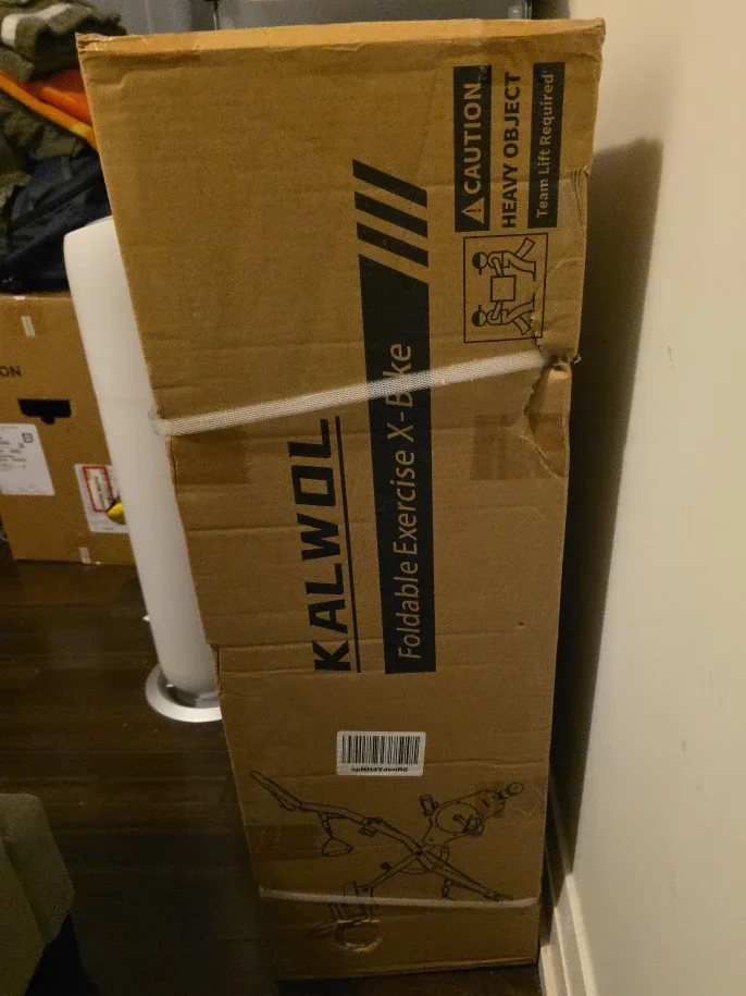 KALWOL Foldable Exercise Bike 5-in-1 - Never Opened