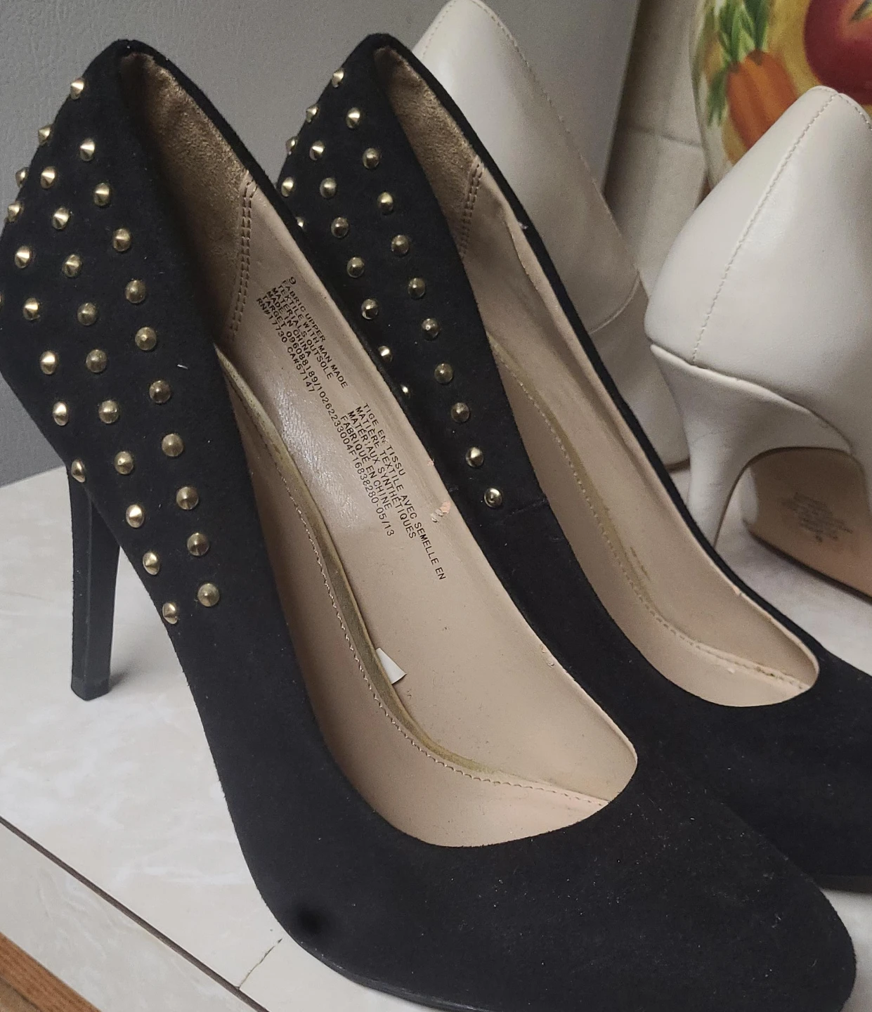 Target Studded Black Pumps