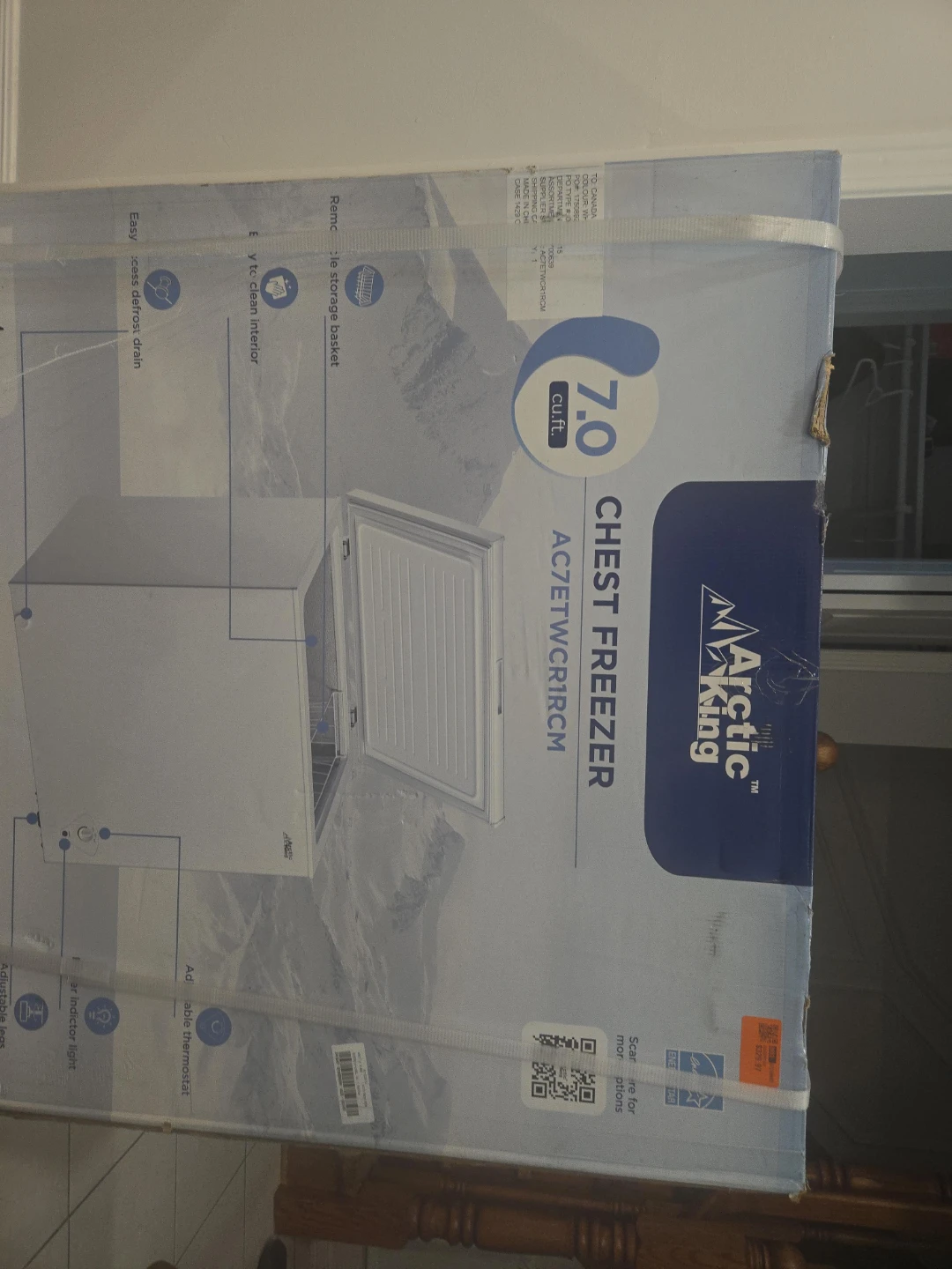 Arctic King 7.0 cu.ft. Chest Freezer - New in Box!