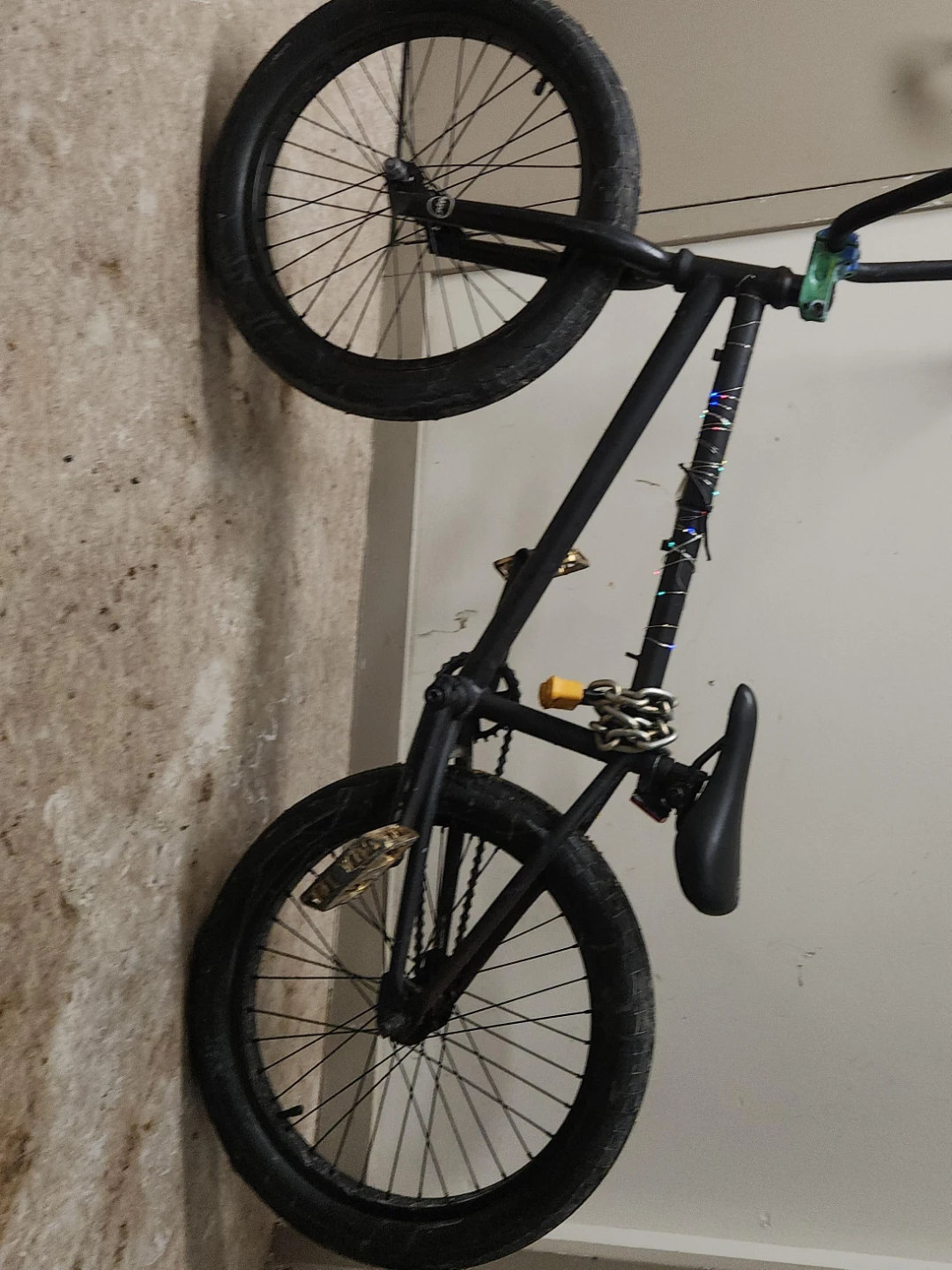 Black BMX Bike