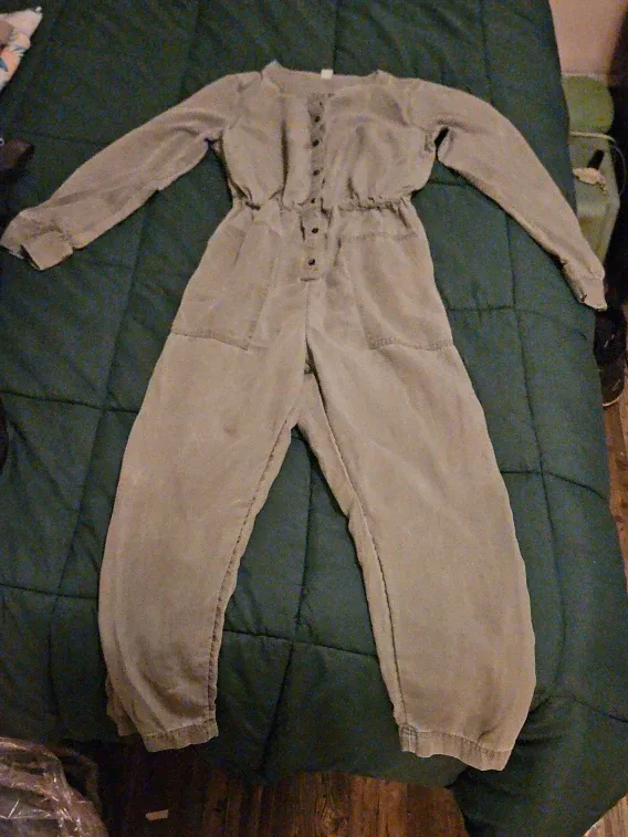 Olive Green Jumpsuit