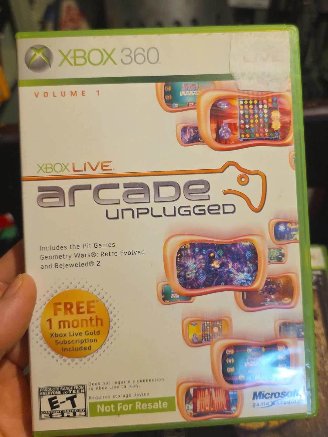 Xbox 360 Arcade Unplugged Vol. 1