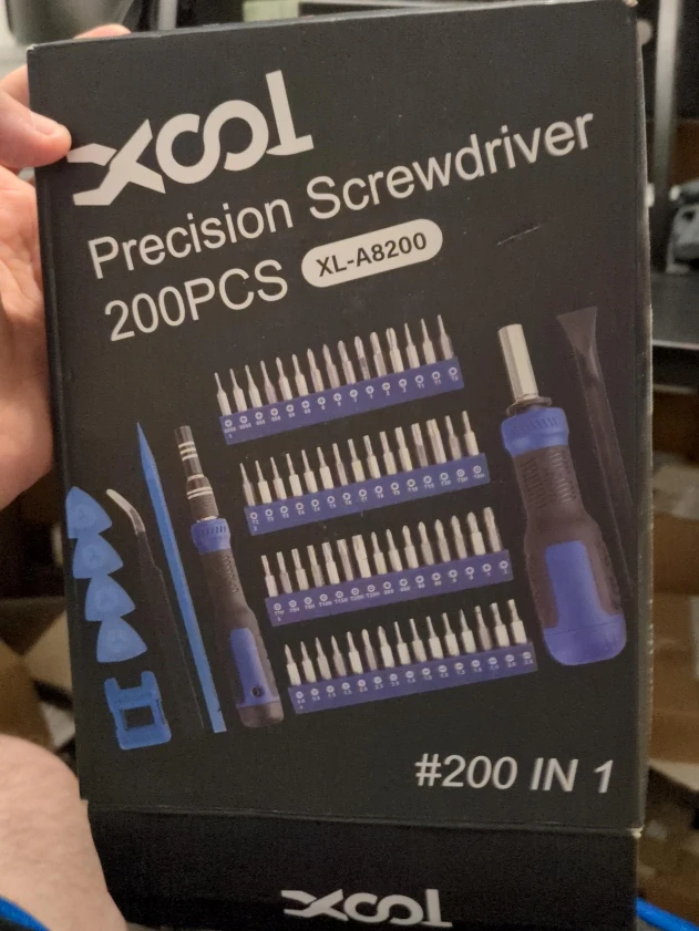 XCOL Precision Screwdriver 200 PCS XL-A8200
