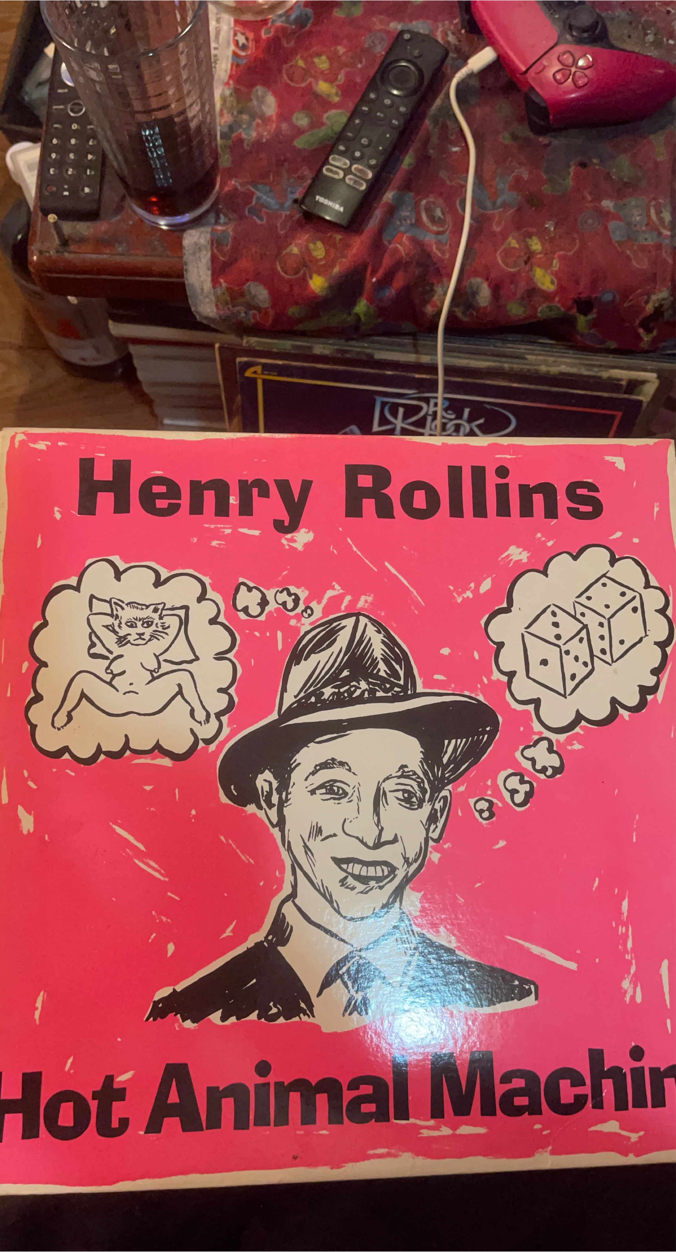 Henry Rollins - Hot Animal Machine Vinyl Record
