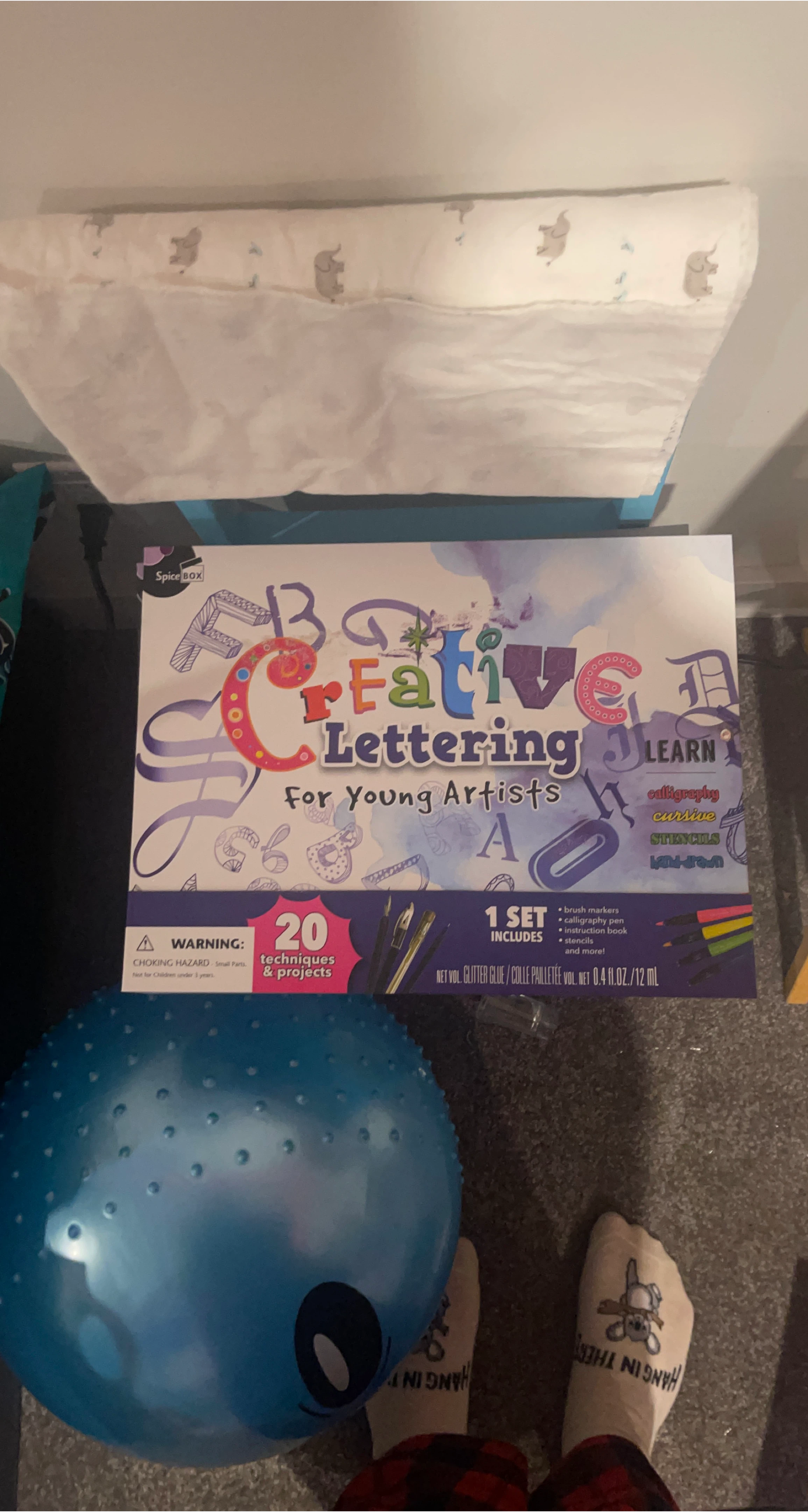 Spice Box Creative Lettering Kit for Young Artists