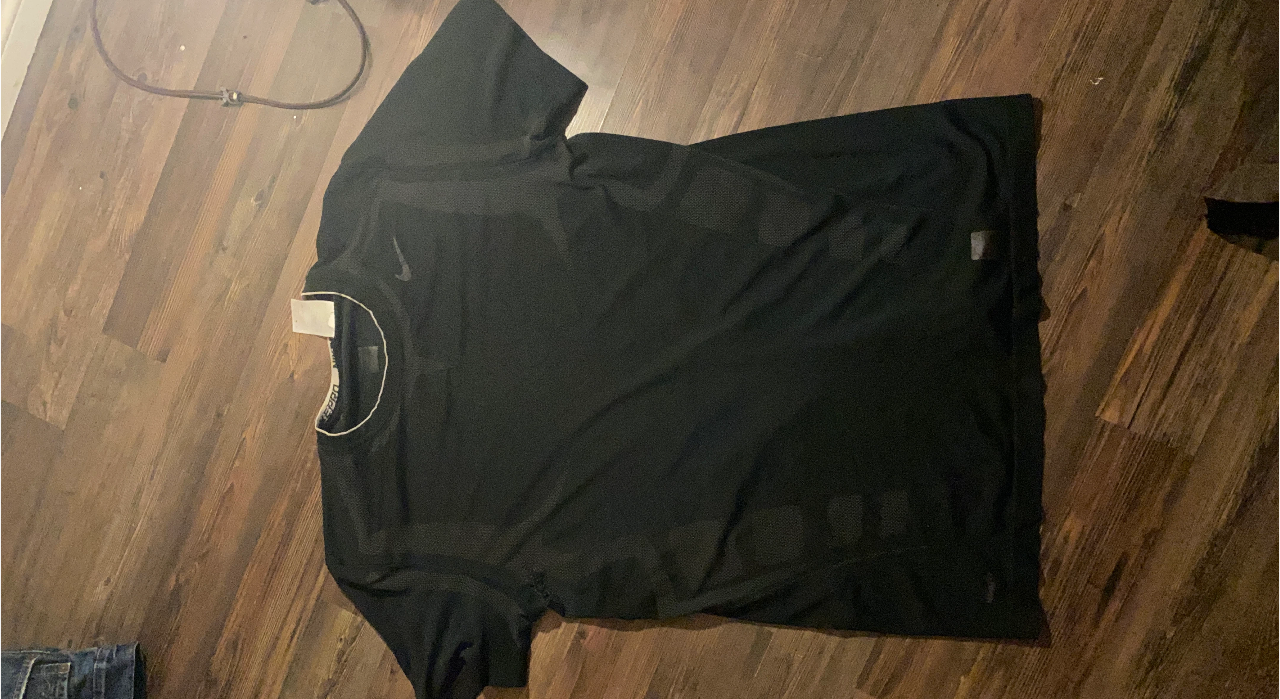 Nike Pro Fitted Training Shirt - Black