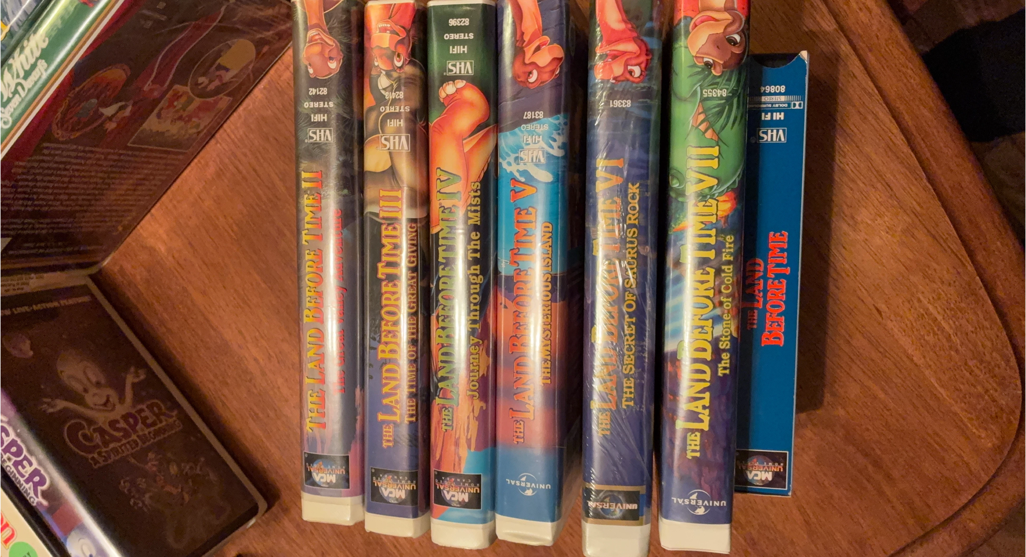 The Land Before Time VHS Collection