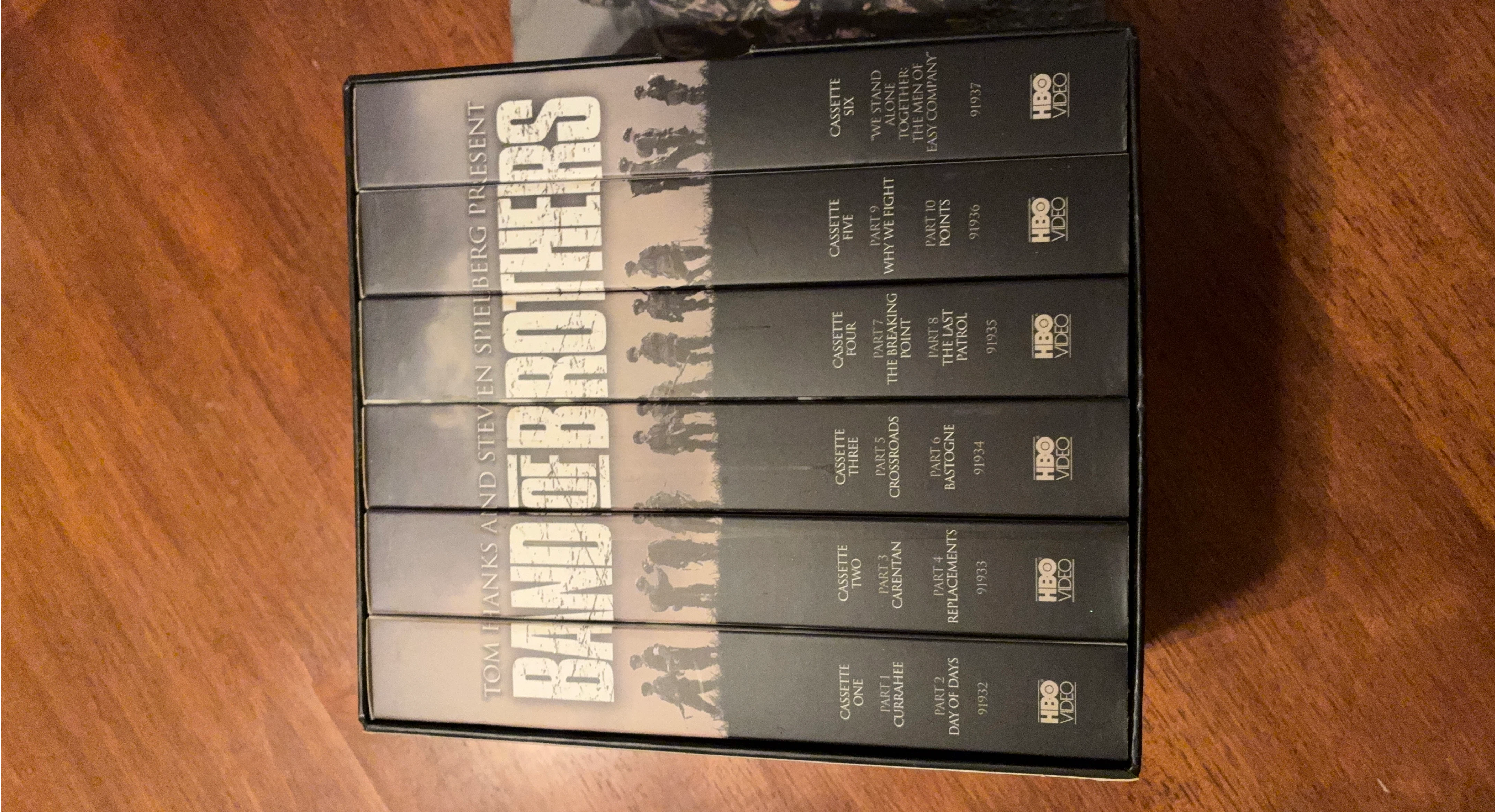 Band of Brothers VHS Set - HBO Video