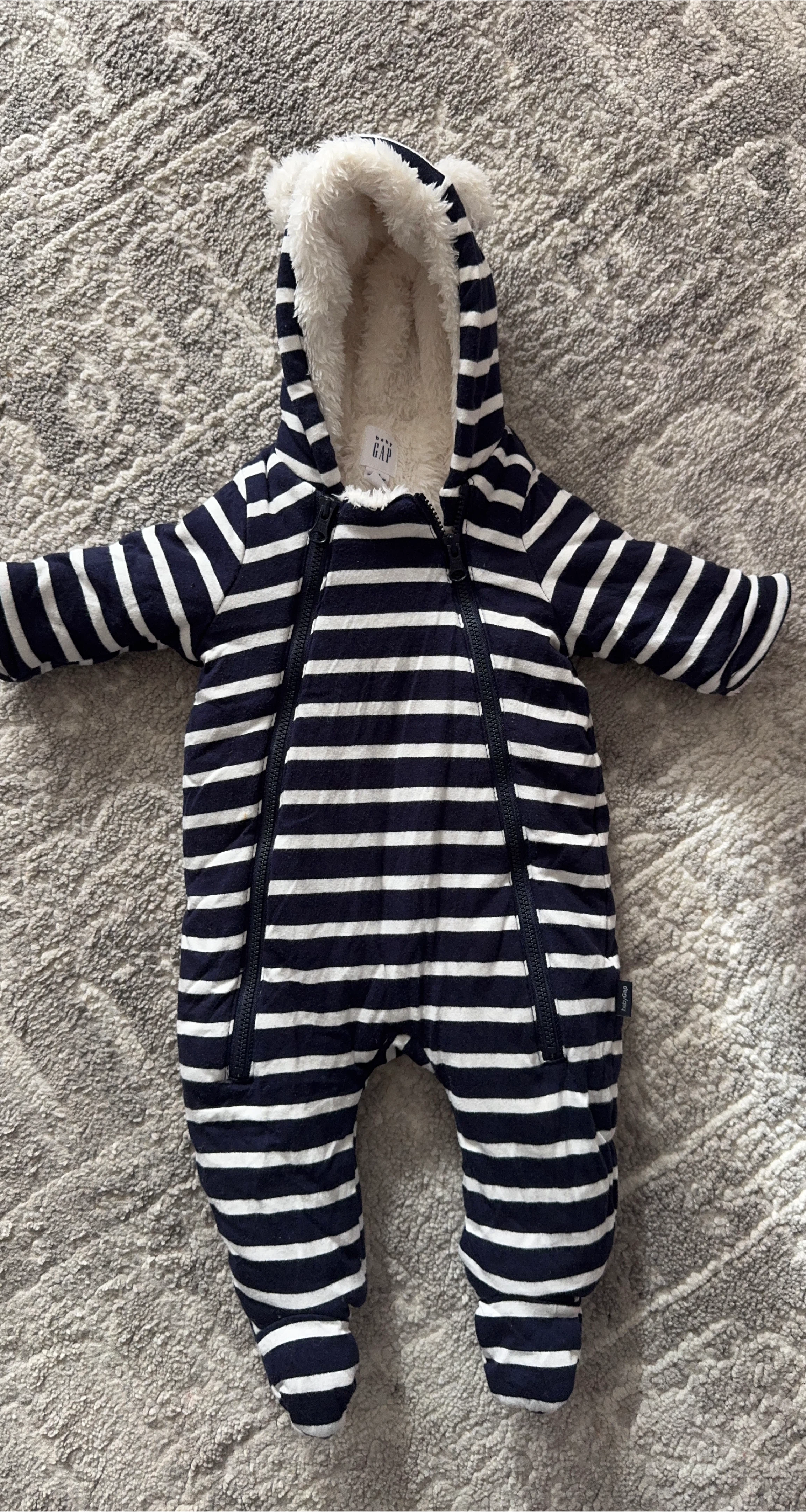 Baby Gap 0-3 Months Snowsuit