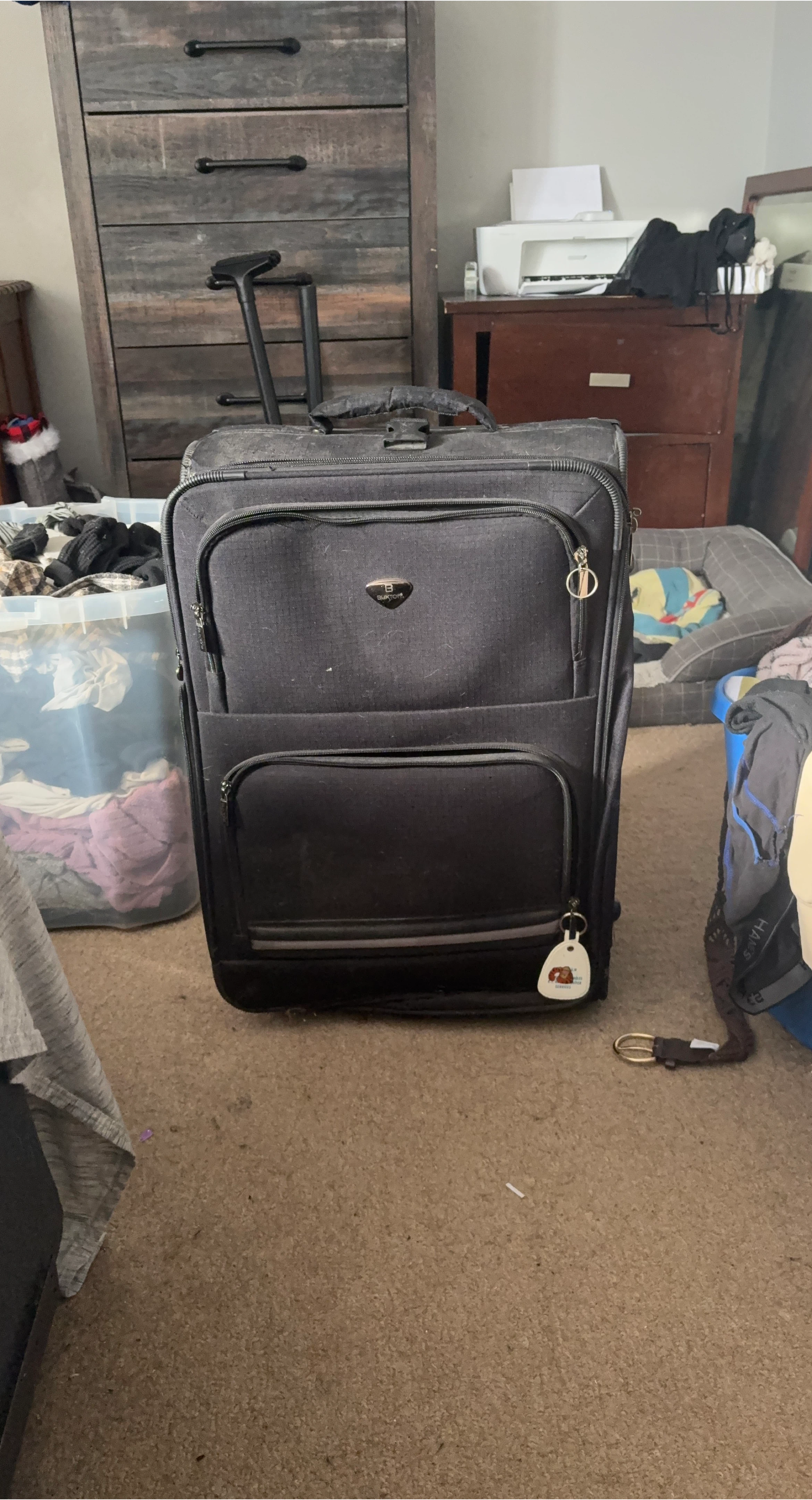 Burton Rolling Suitcase - Black