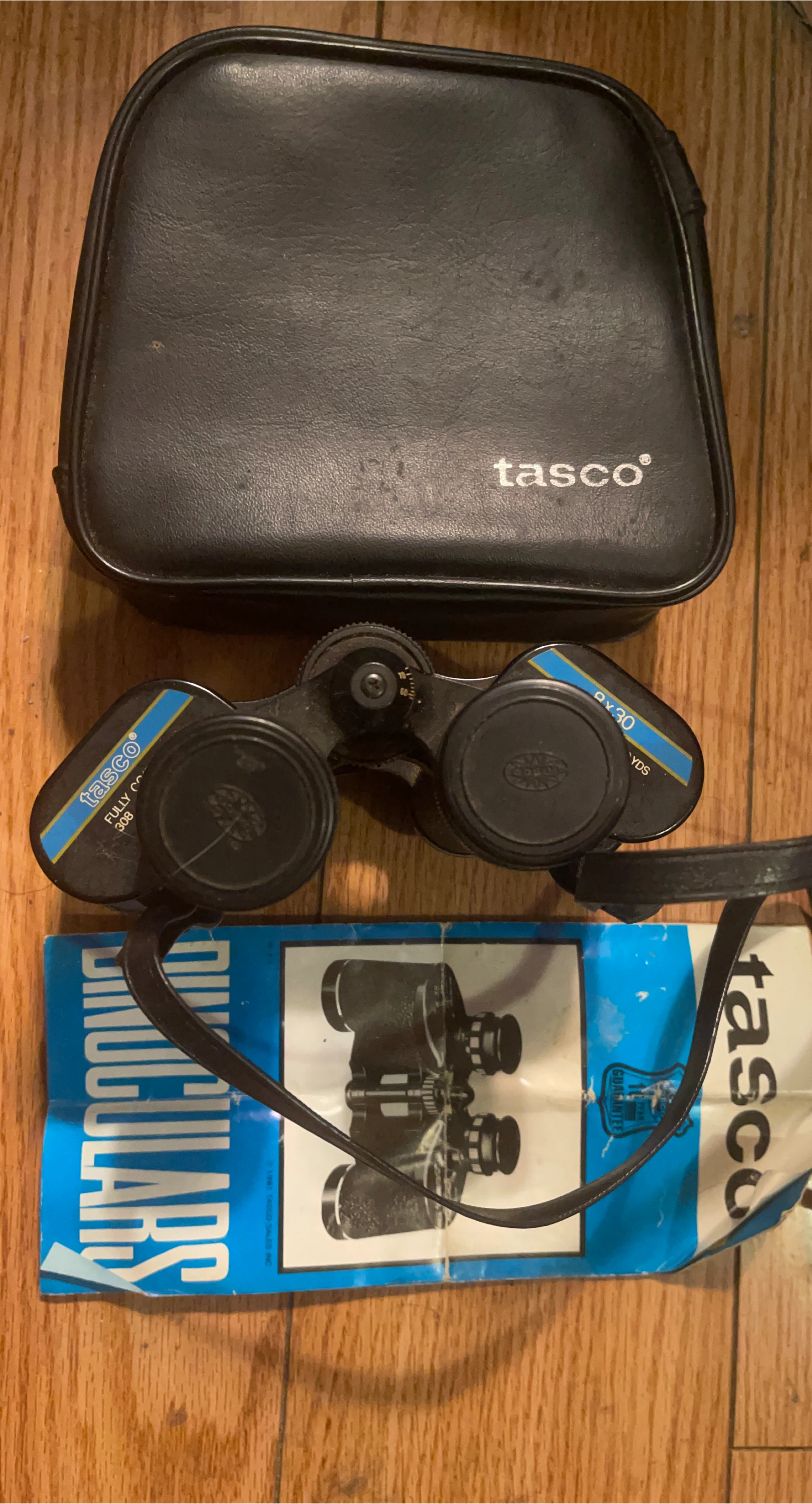 Tasco 308 Binoculars with Case