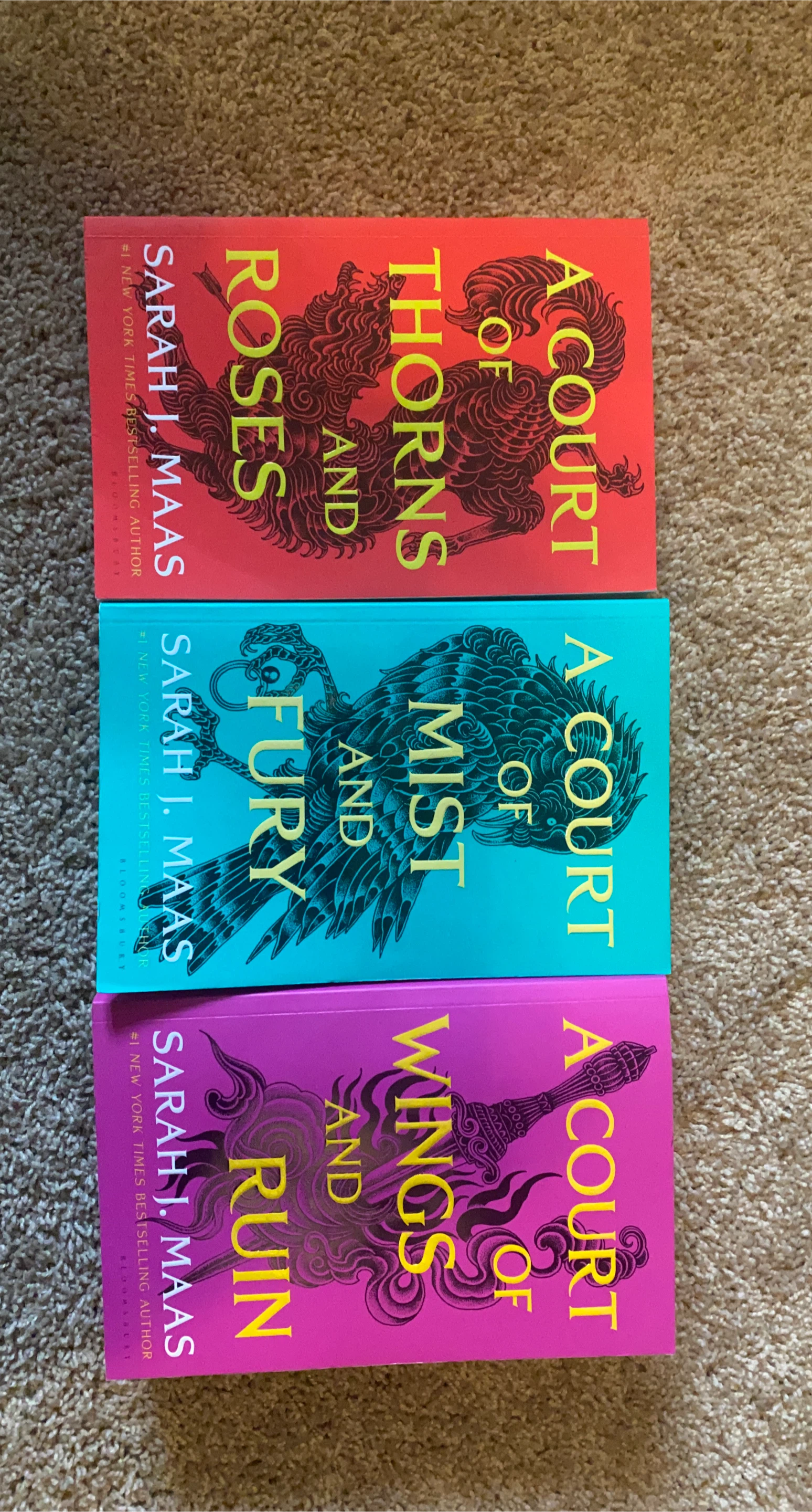 A Court of Thorns and Roses Series by Sarah J. Maas