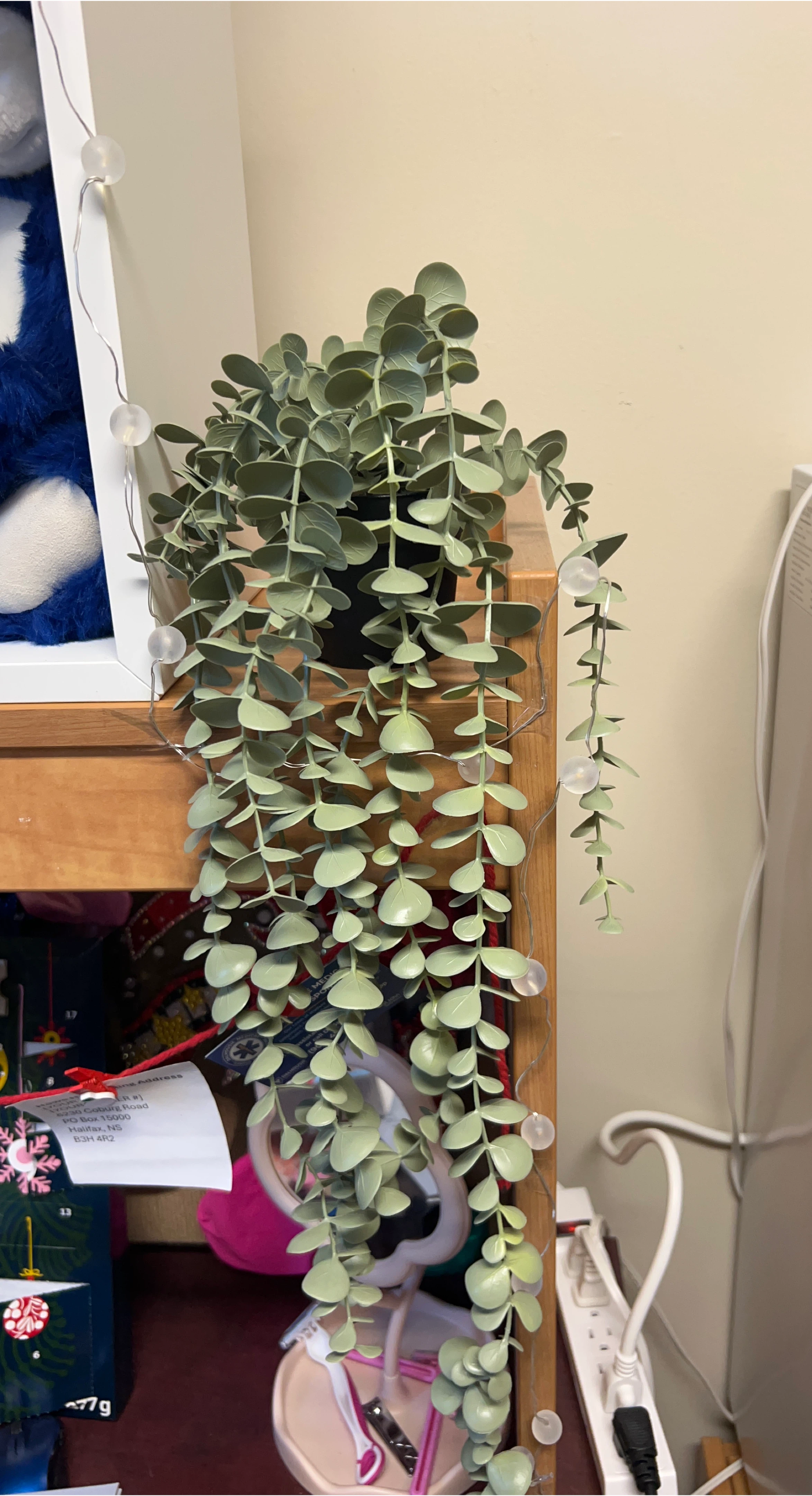 Artificial Trailing Plant with Lights