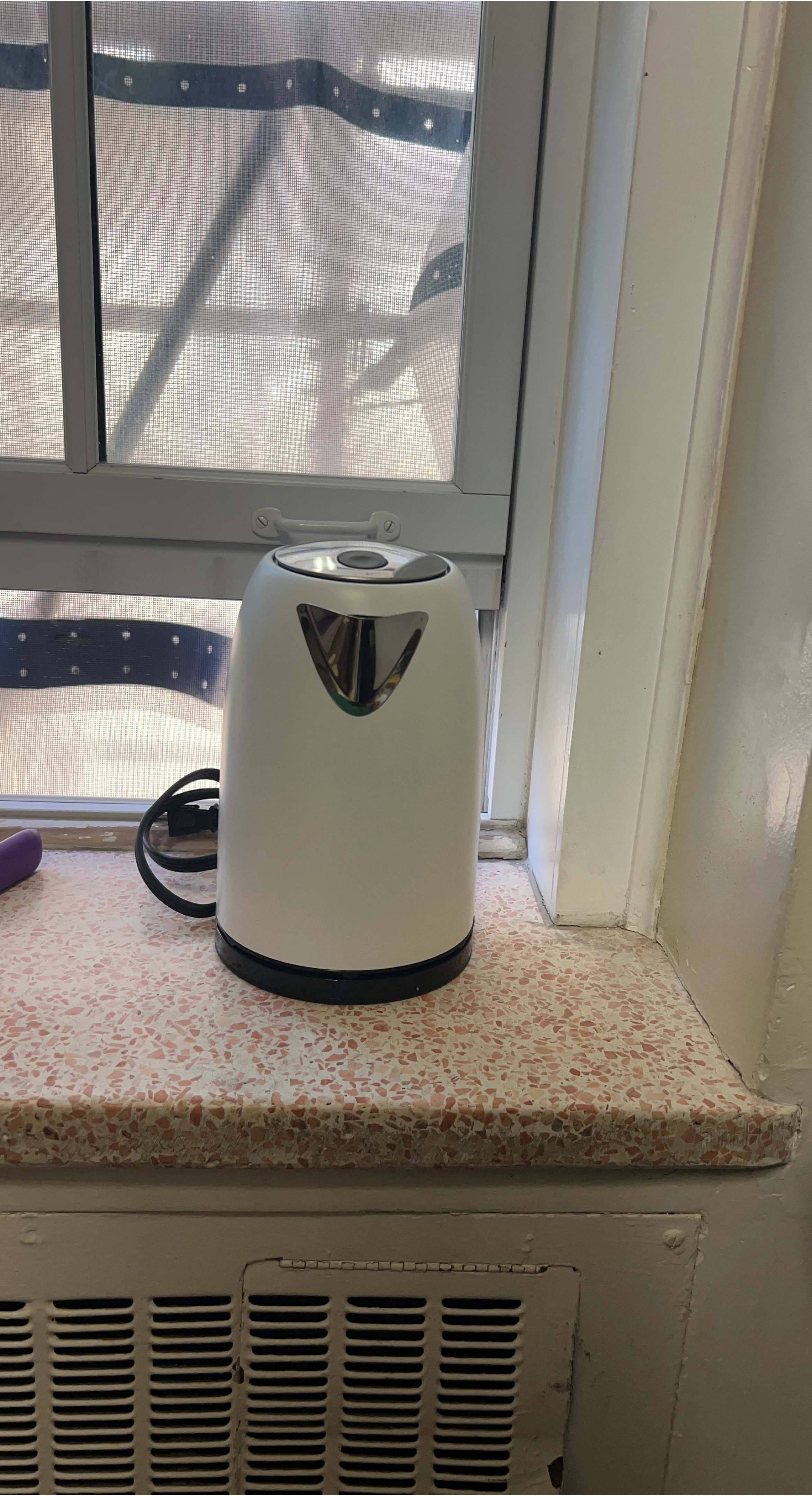 White Electric Kettle