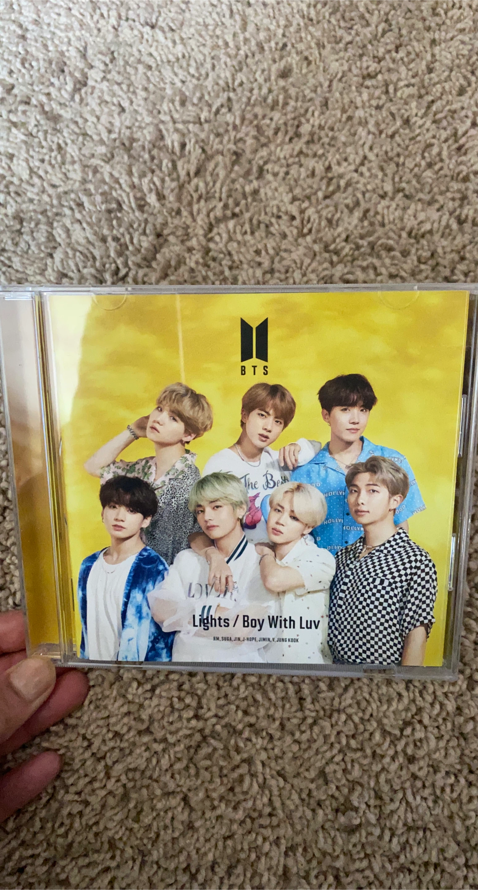 BTS Lights/Boy With Luv CD