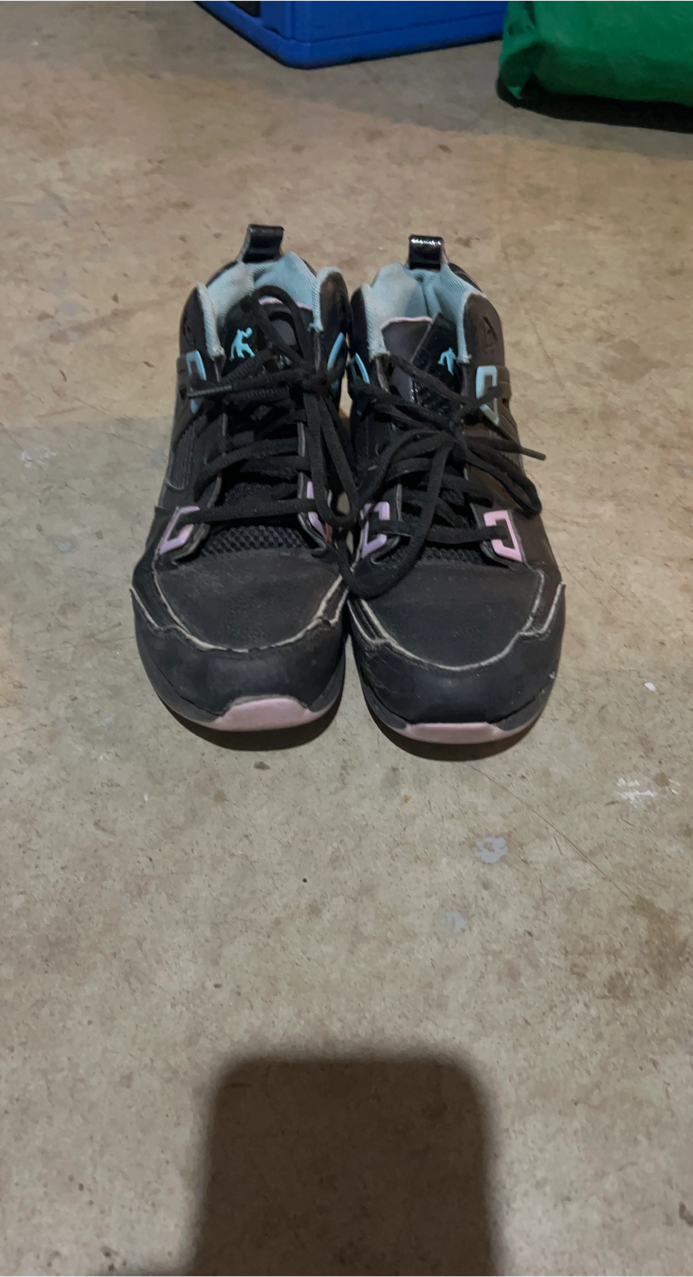 AND1 Black Basketball Shoes