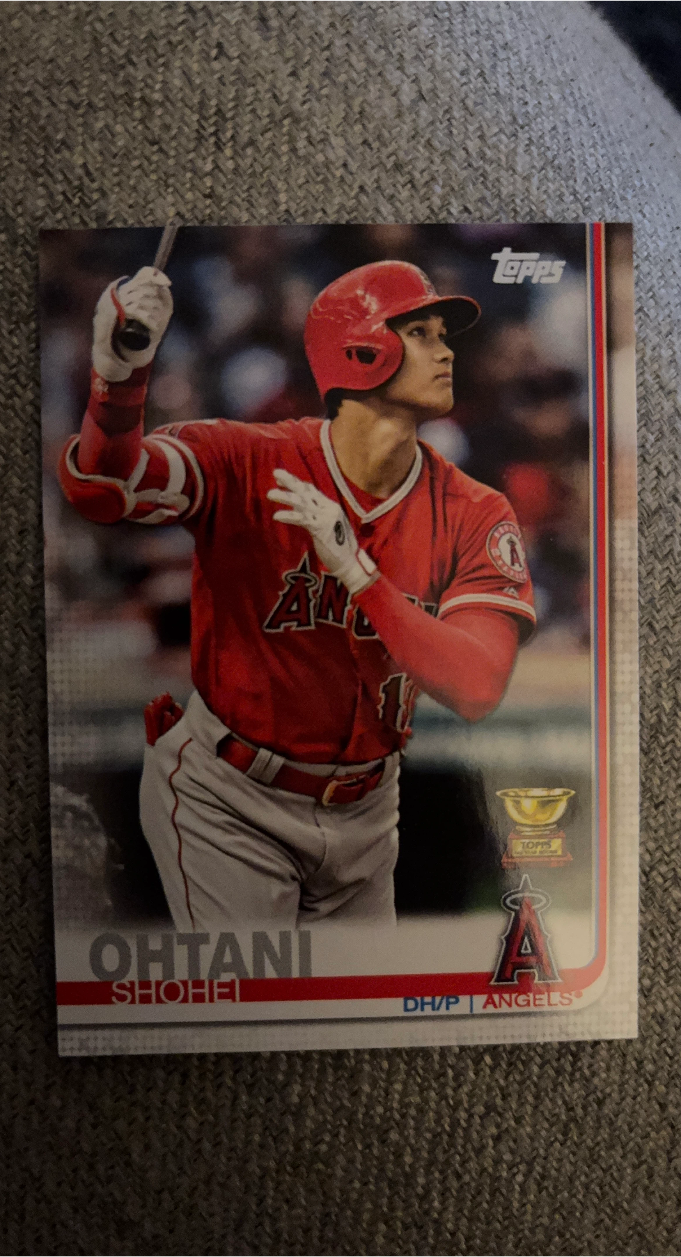 Topps Shohei Ohtani Baseball Card