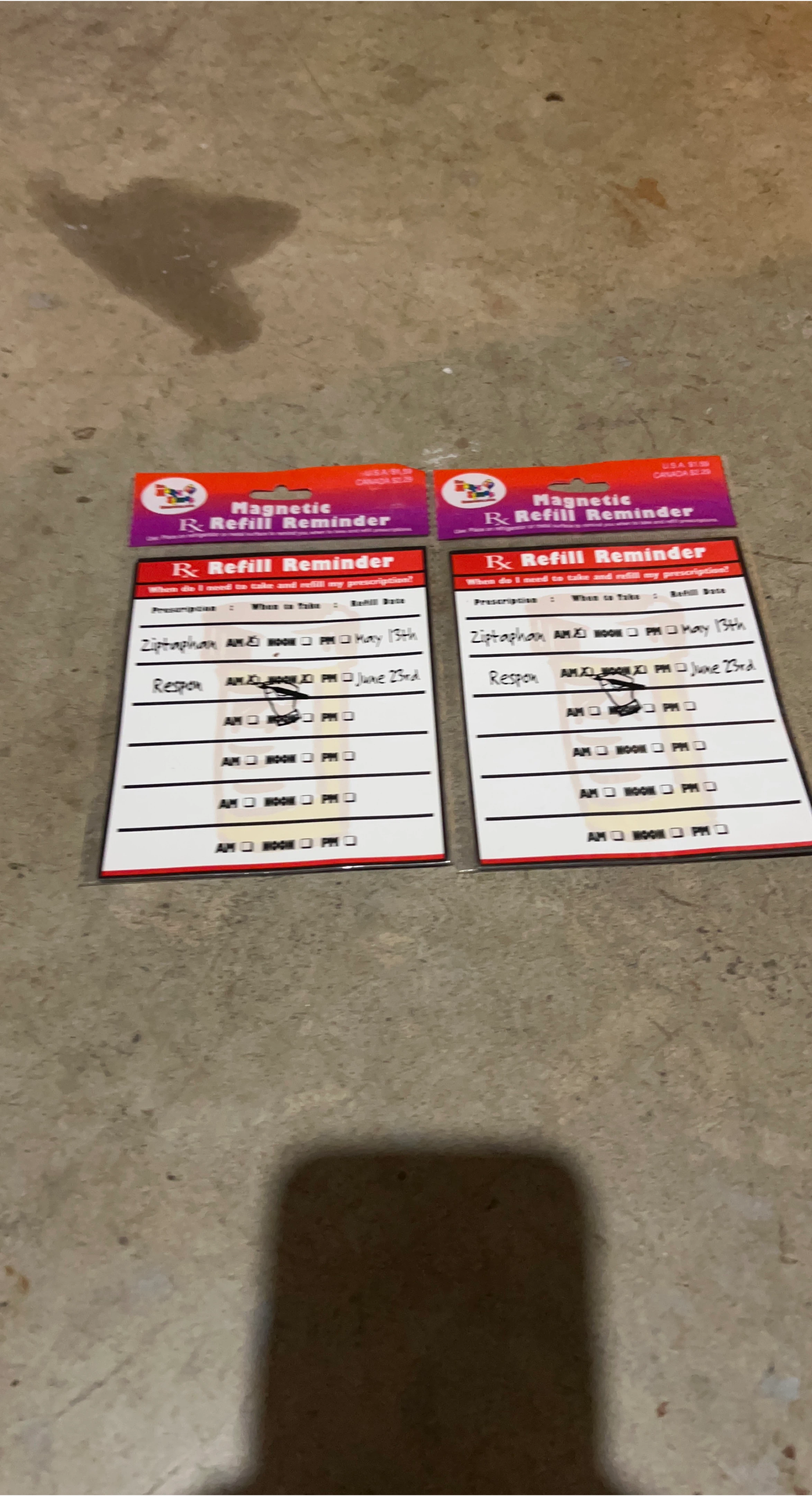 Magnetic Refill Reminder image indicator(1)