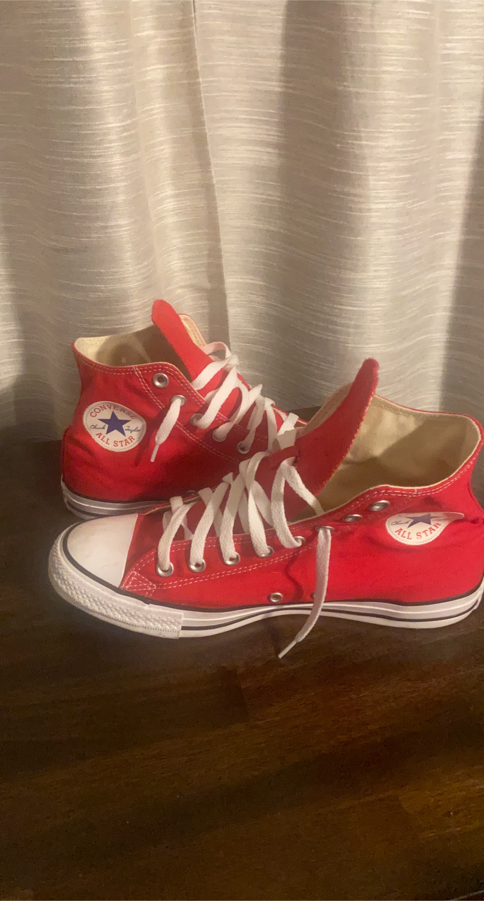 Red Converse All Star High-Tops