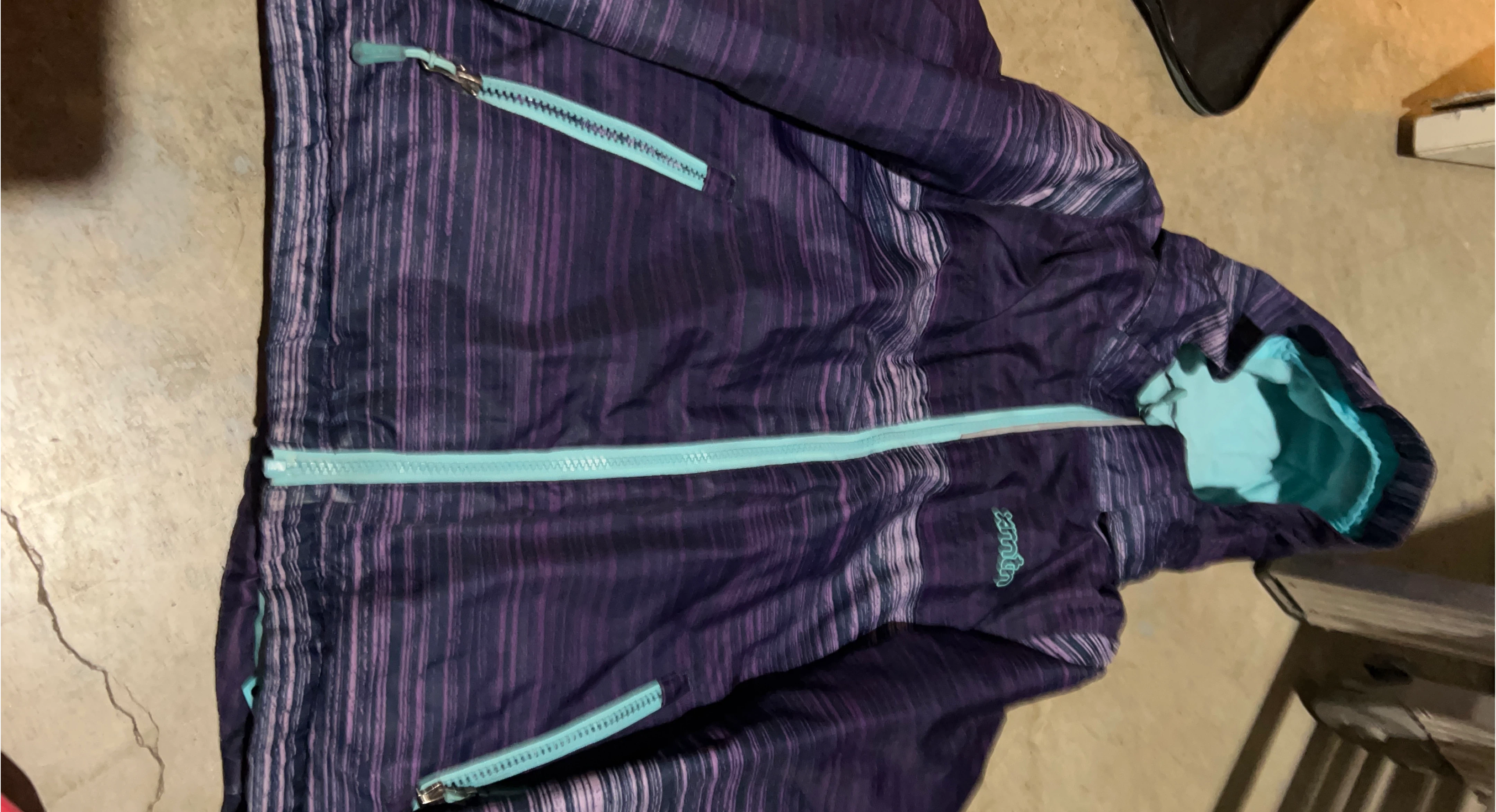 XMTN Purple Striped Jacket
