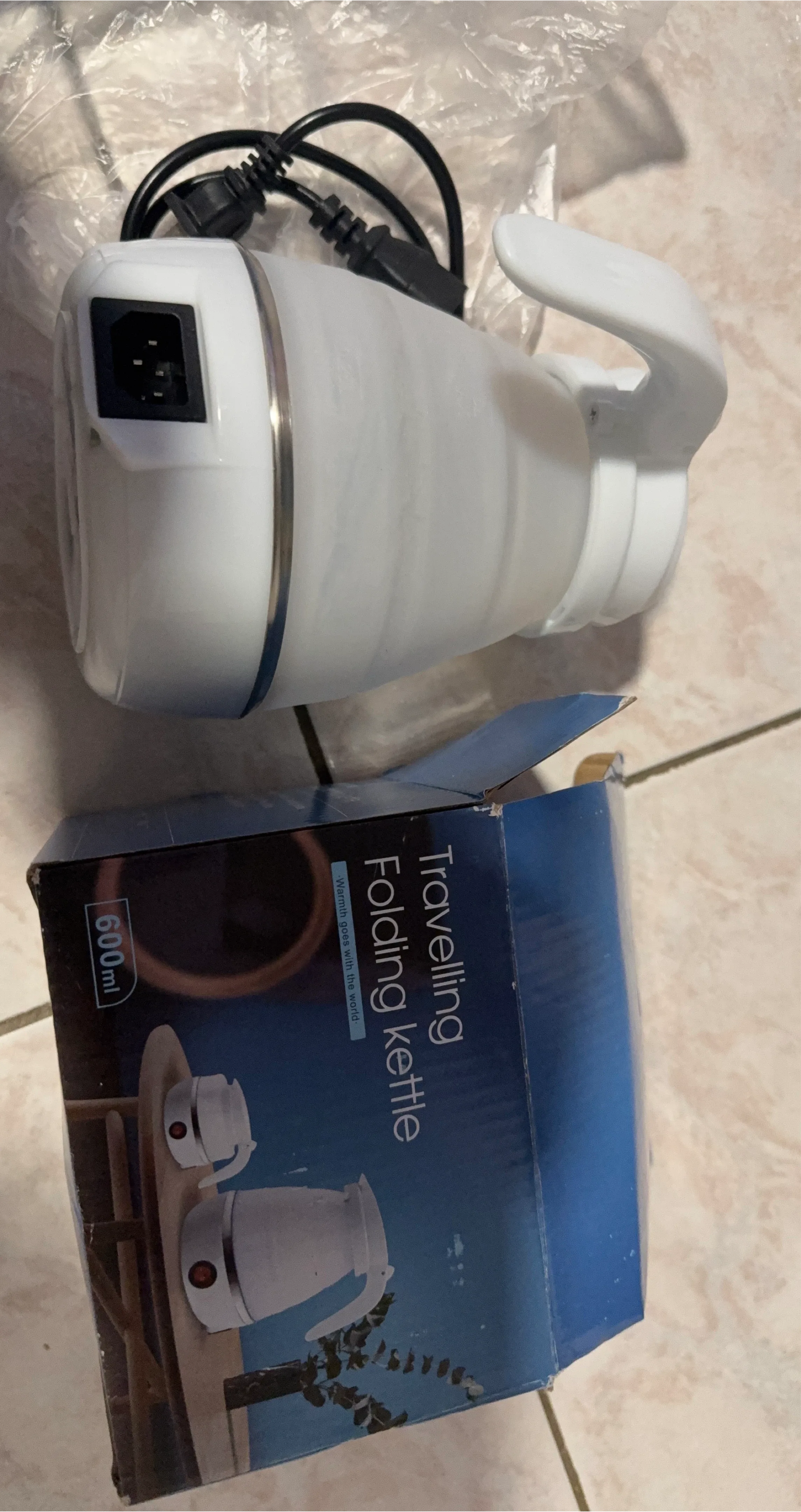 Travelling Folding Kettle 600ml
