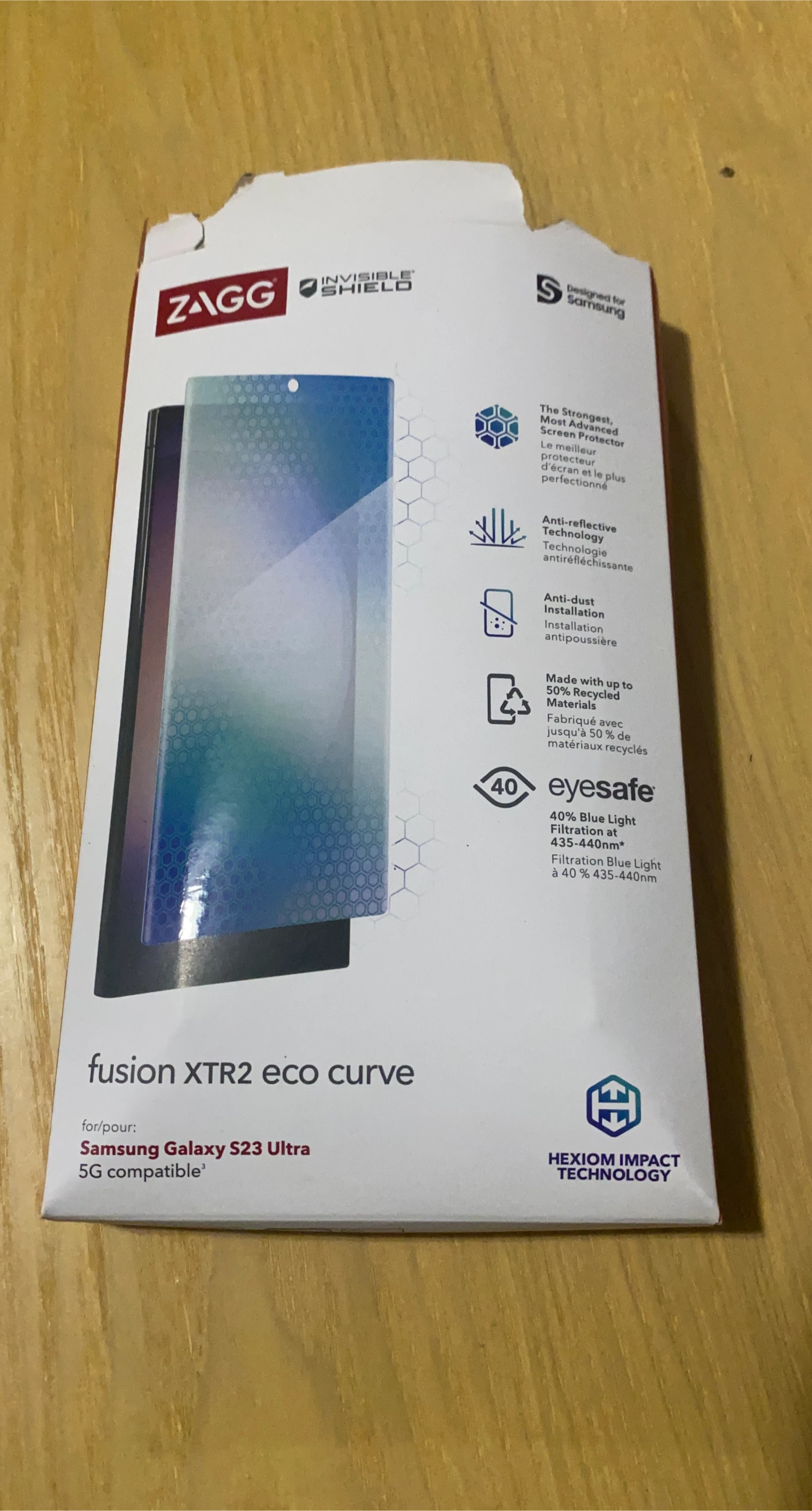 ZAGG Invisible Shield Fusion XTR2 - Galaxy S23 Ultra