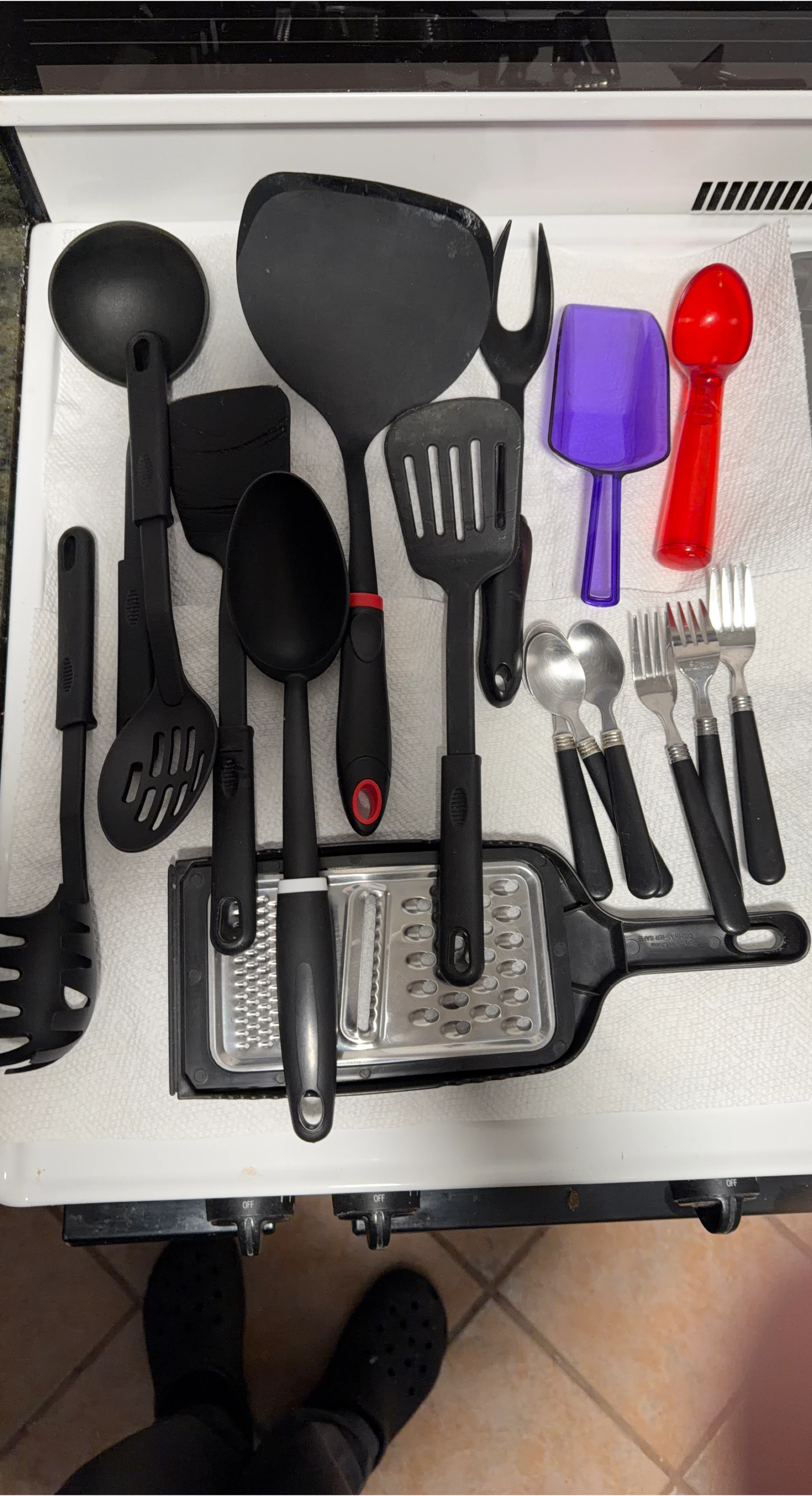 Kitchen Utensil Set - Black
