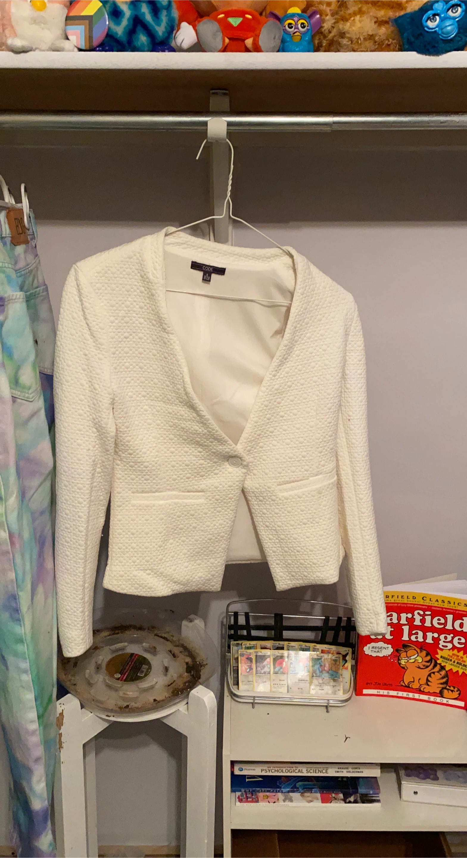 Code Cream Blazer - Size Medium