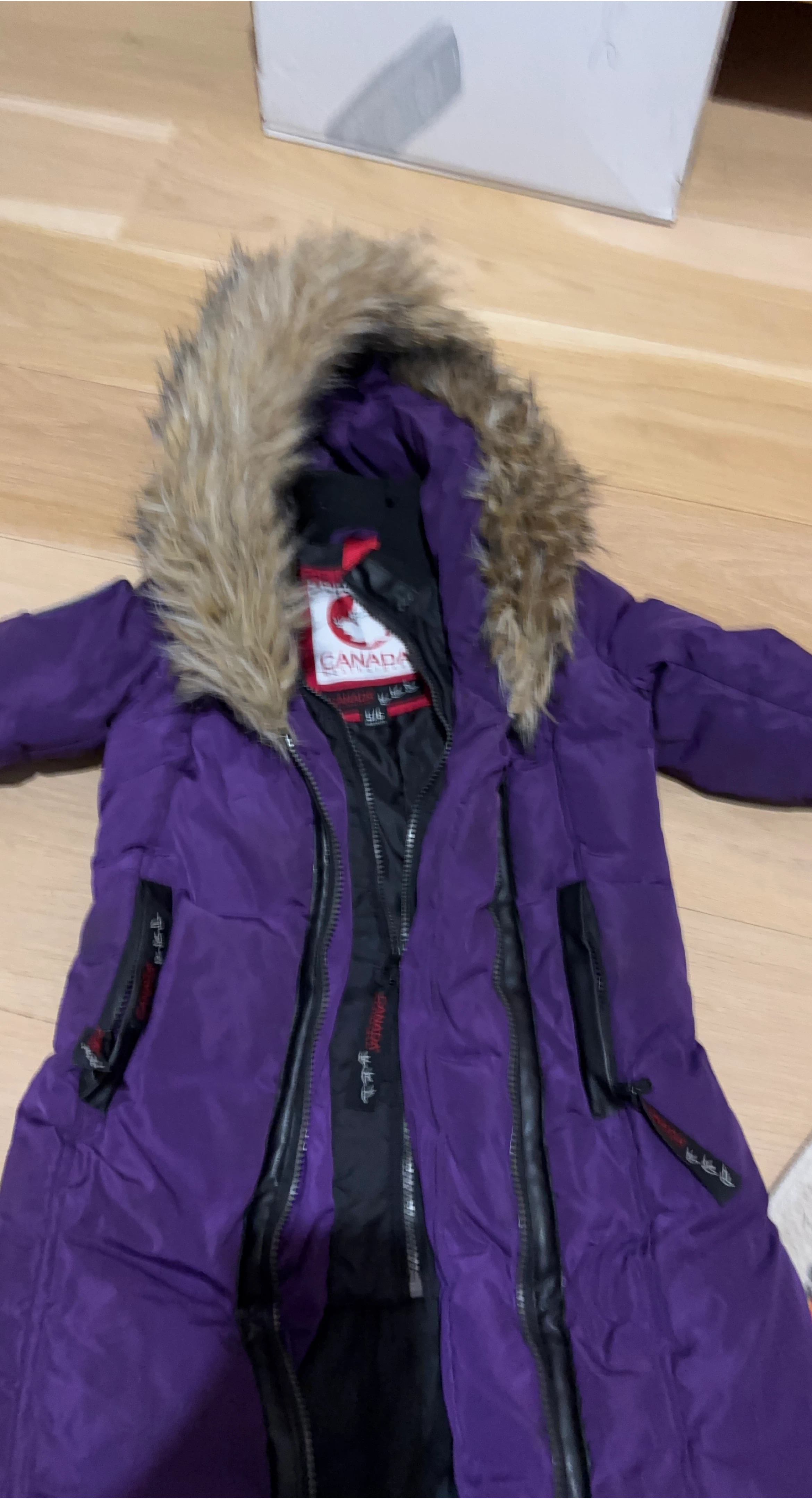 Canada Weathergear Purple Winter Coat - Size 5/6