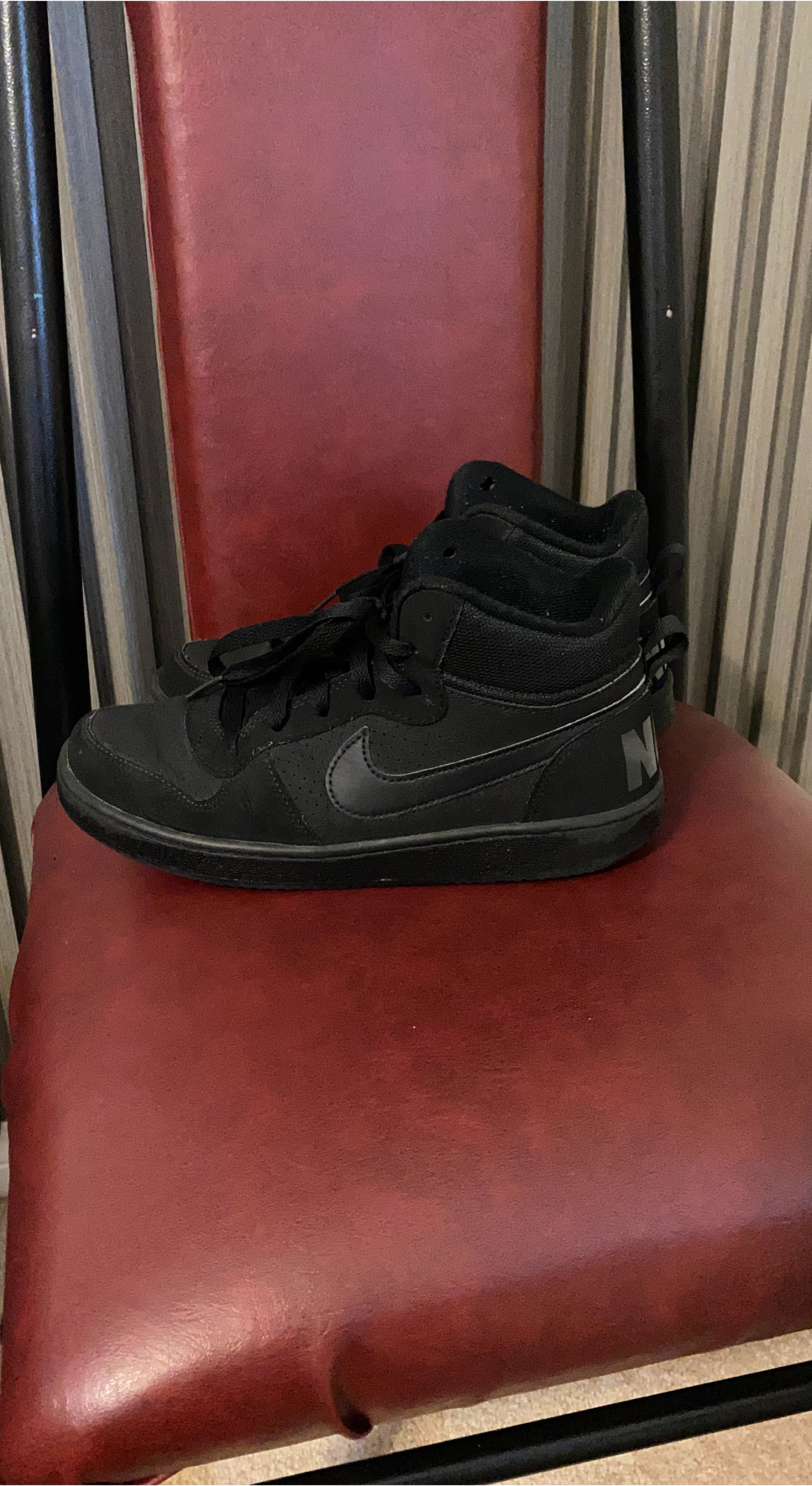 Nike Court Borough Mid 2 Black Sneakers