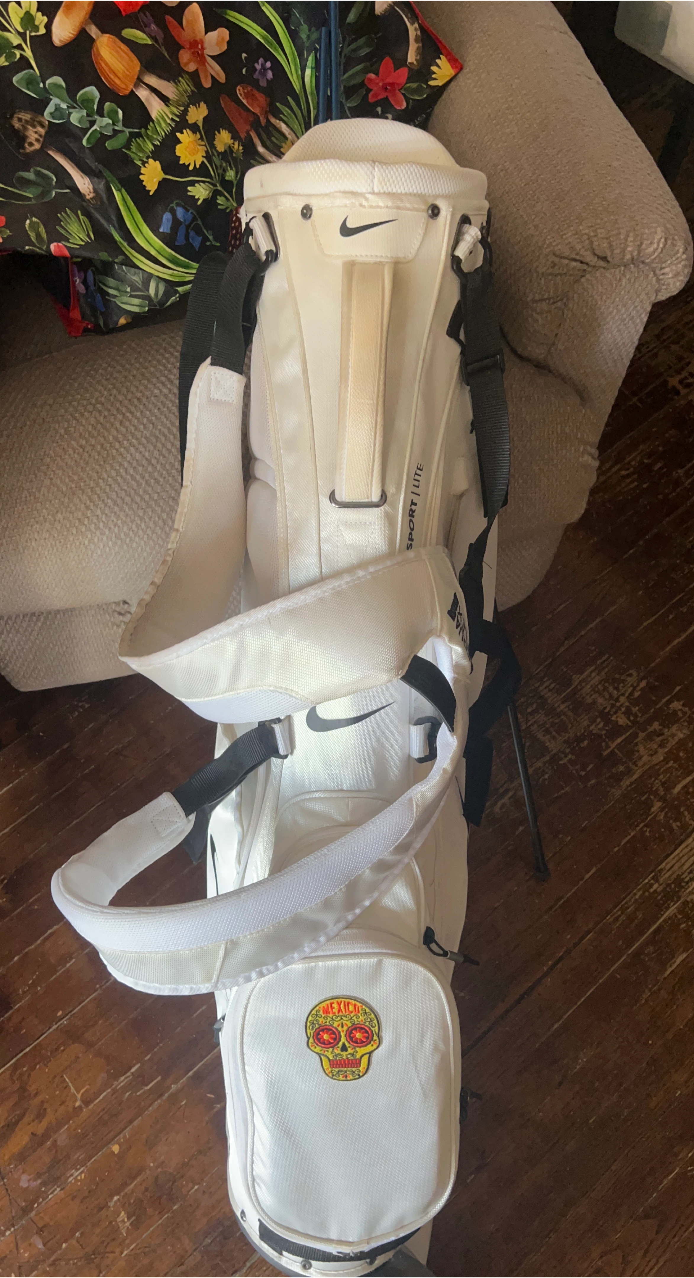 Nike Sport Lite Golf Bag - White