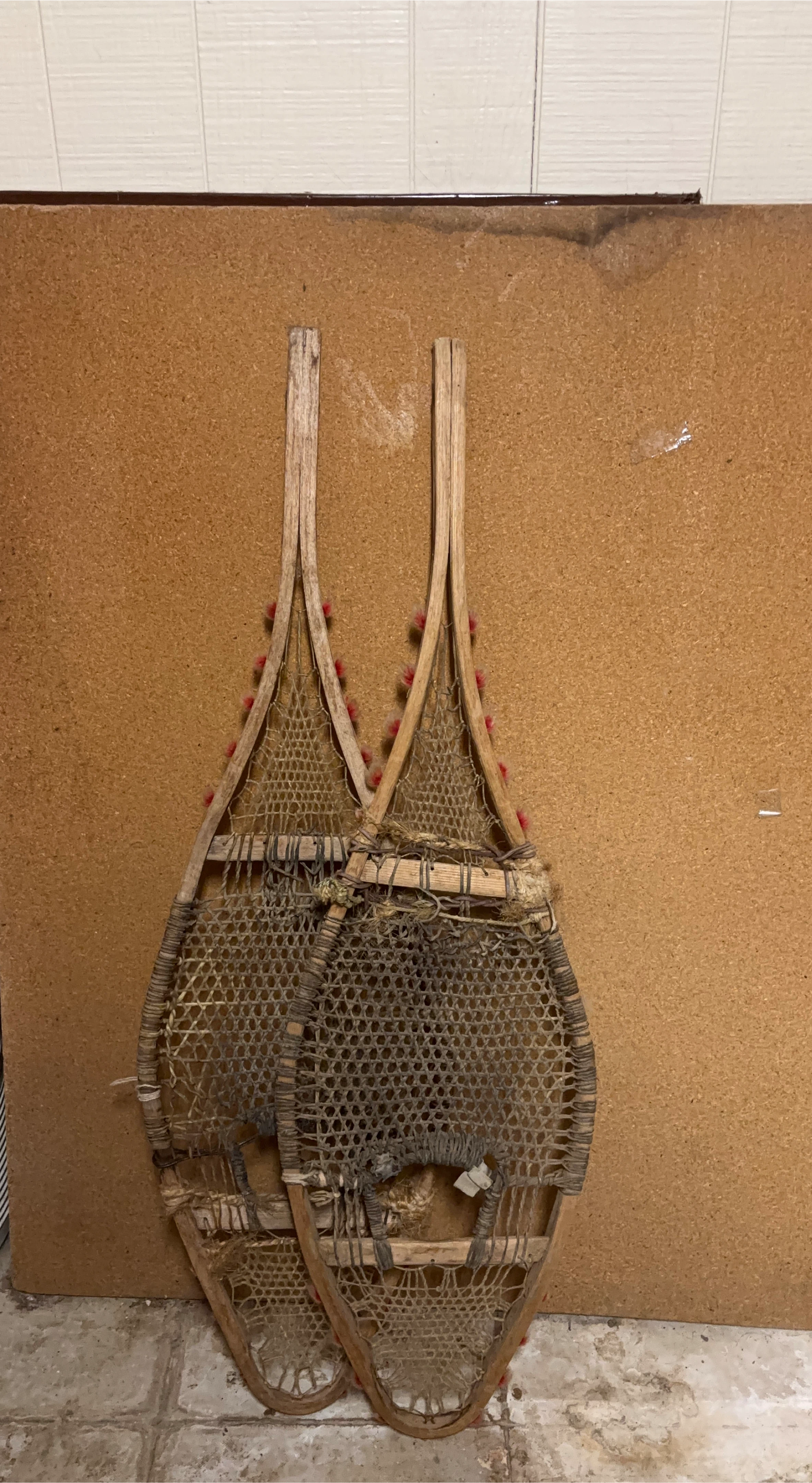Vintage Wooden Snowshoes image indicator(1)