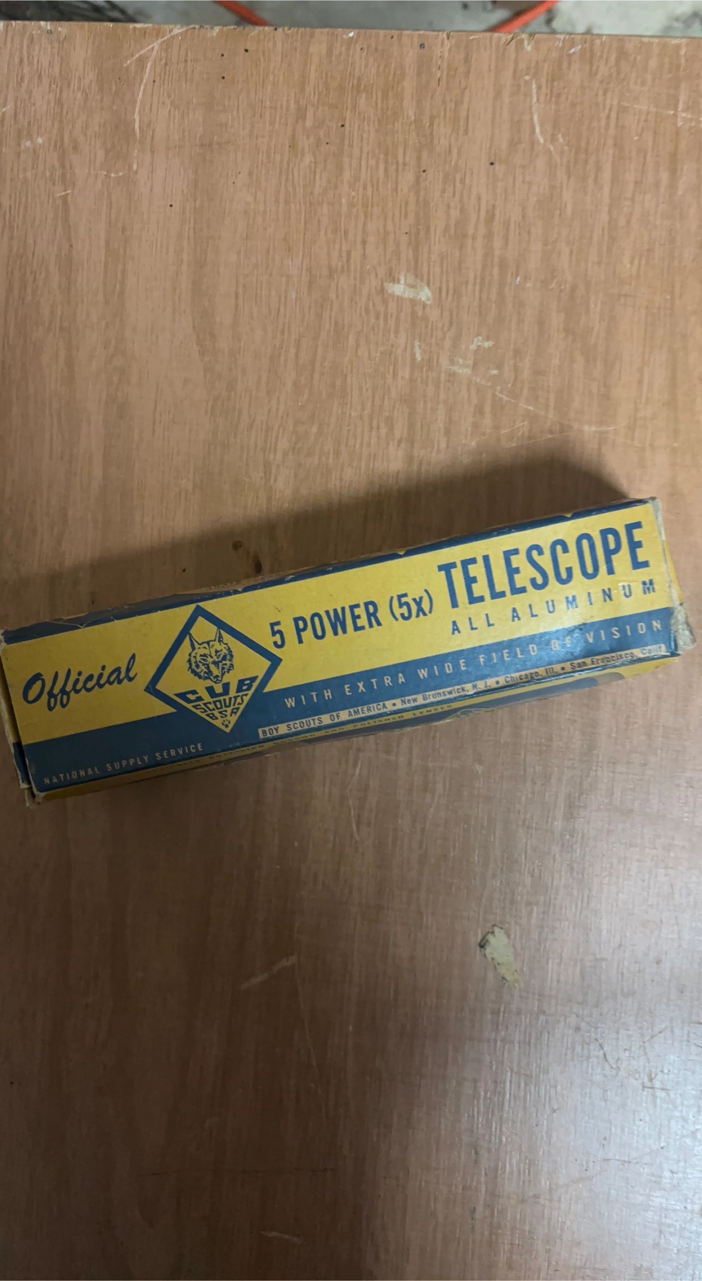 Vintage Cub Scout Telescope - 5 Power