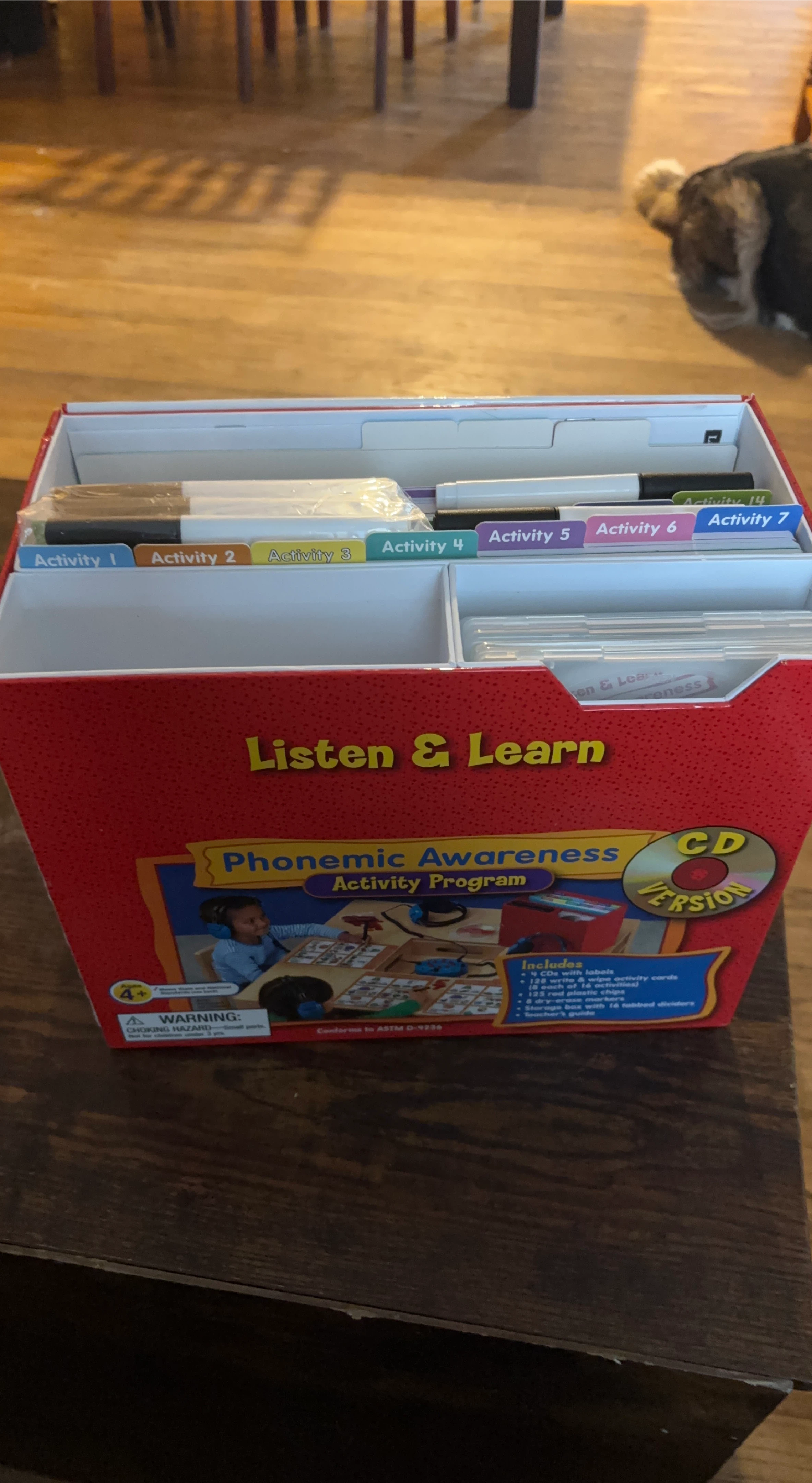 Listen & Learn Phonemic Awareness Activity Program