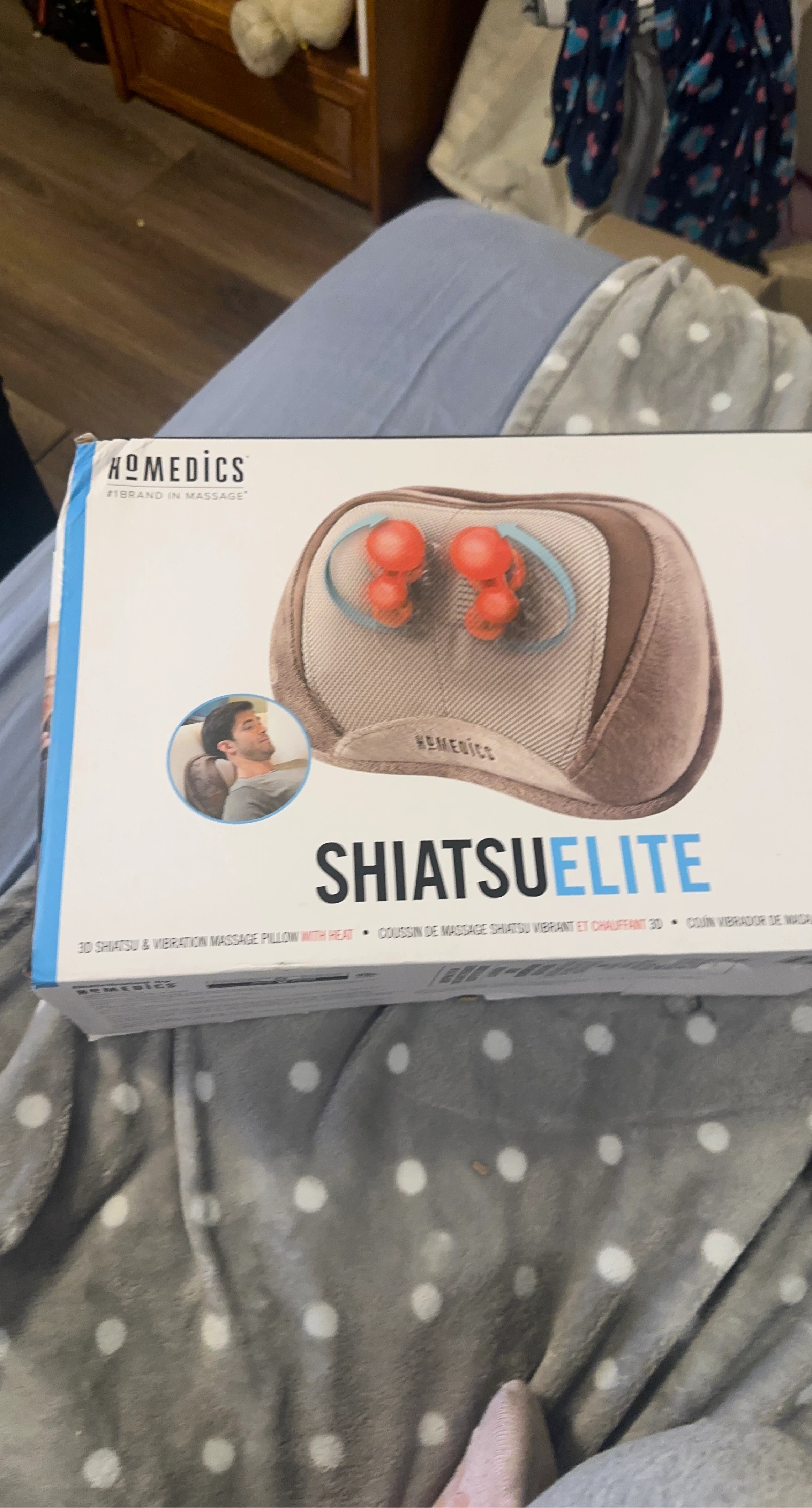 HoMedics Shiatsu Elite Massage Pillow with Heat