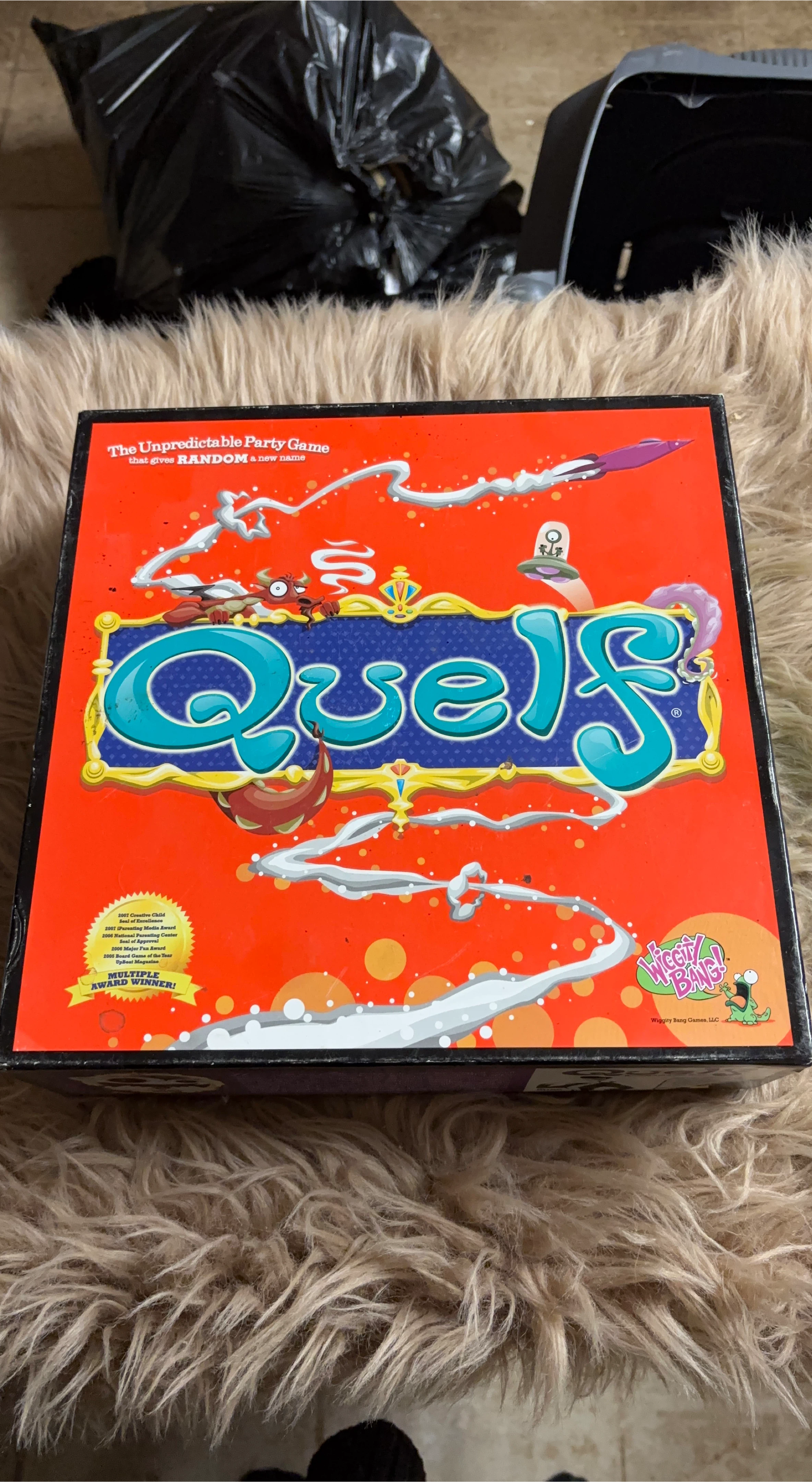 Quelf Board Game - Unpredictable Party Fun!