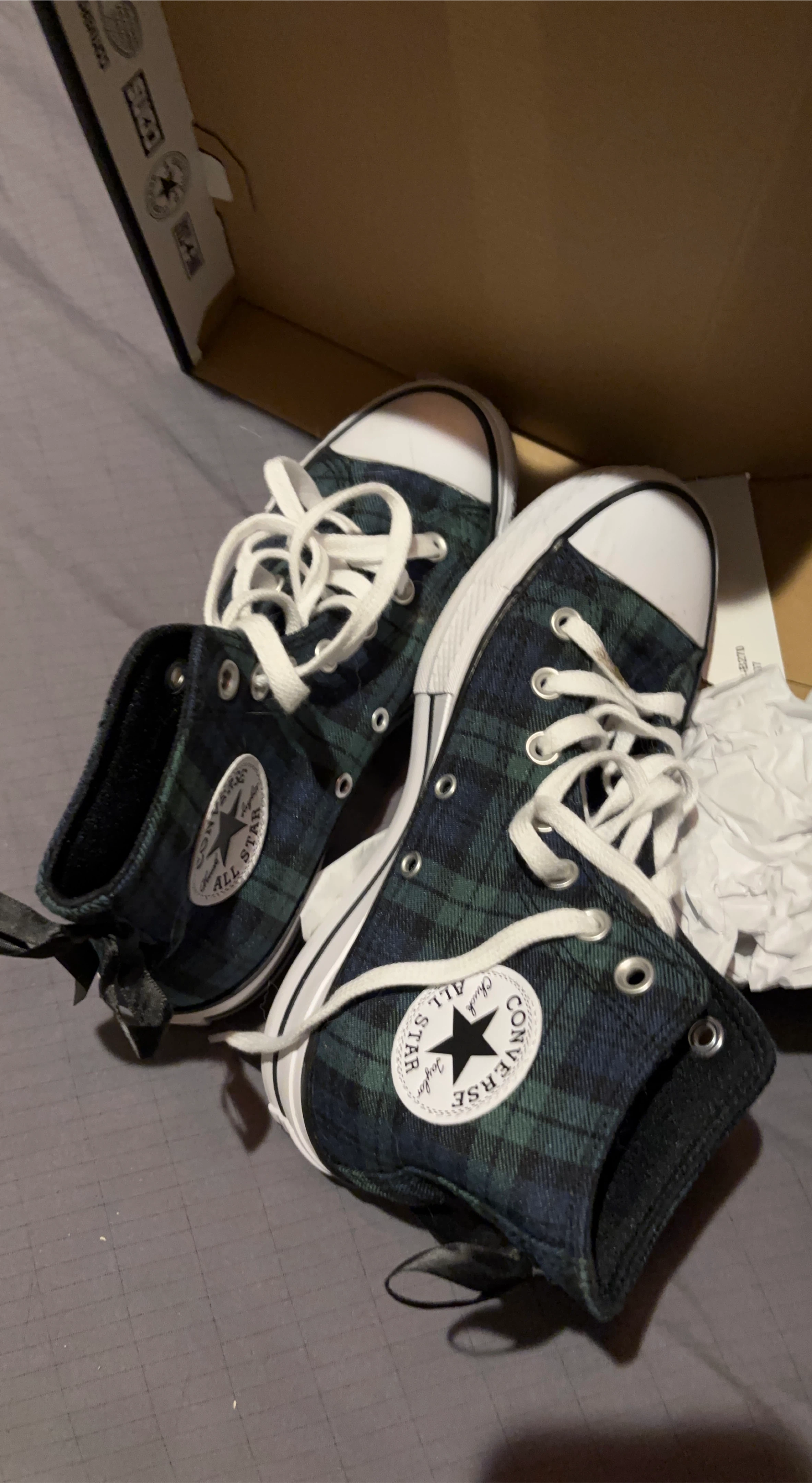 Converse Chuck Taylor All Star Plaid High-Tops