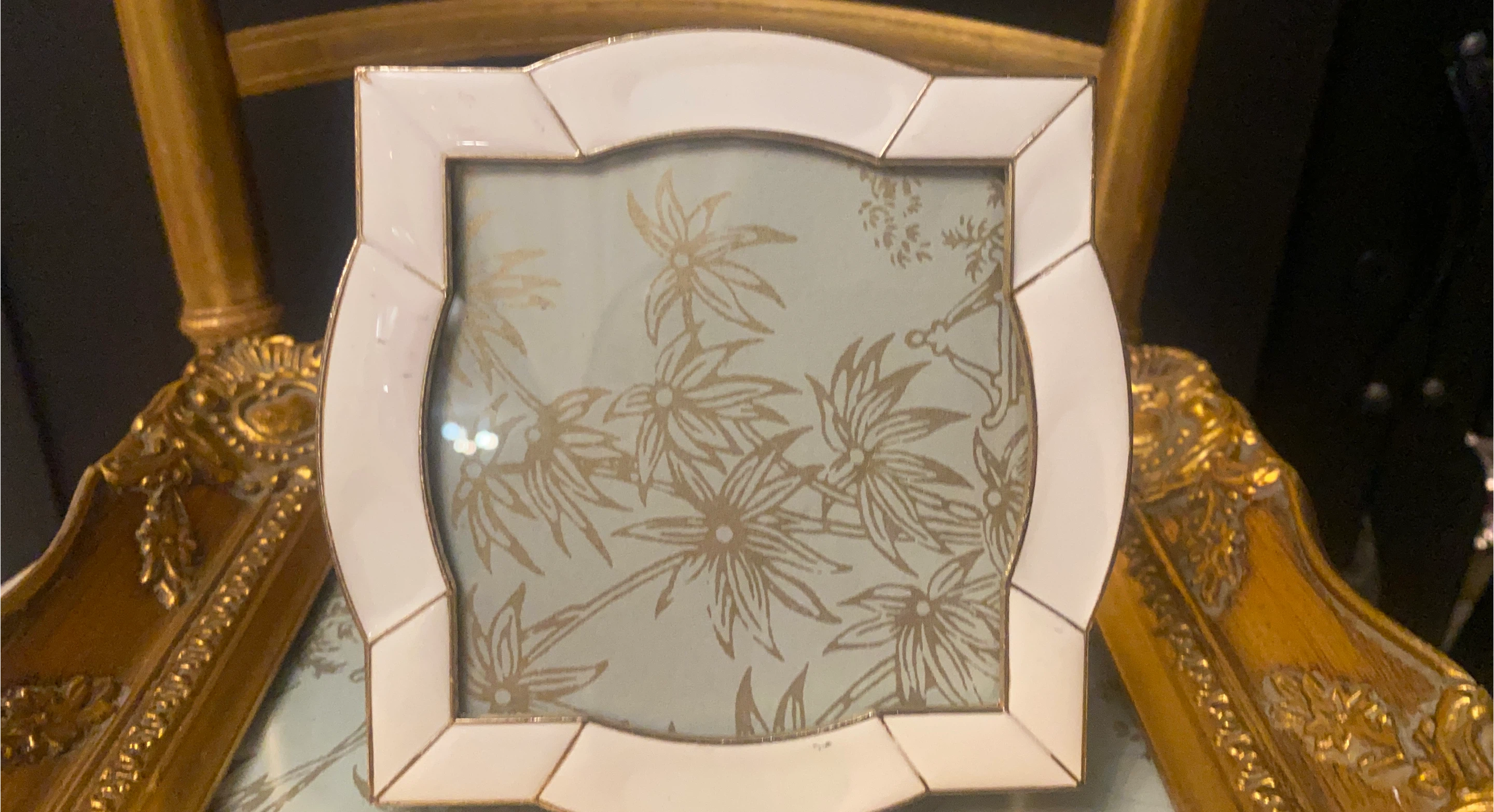 Persian Home White Picture Frame - 4x4