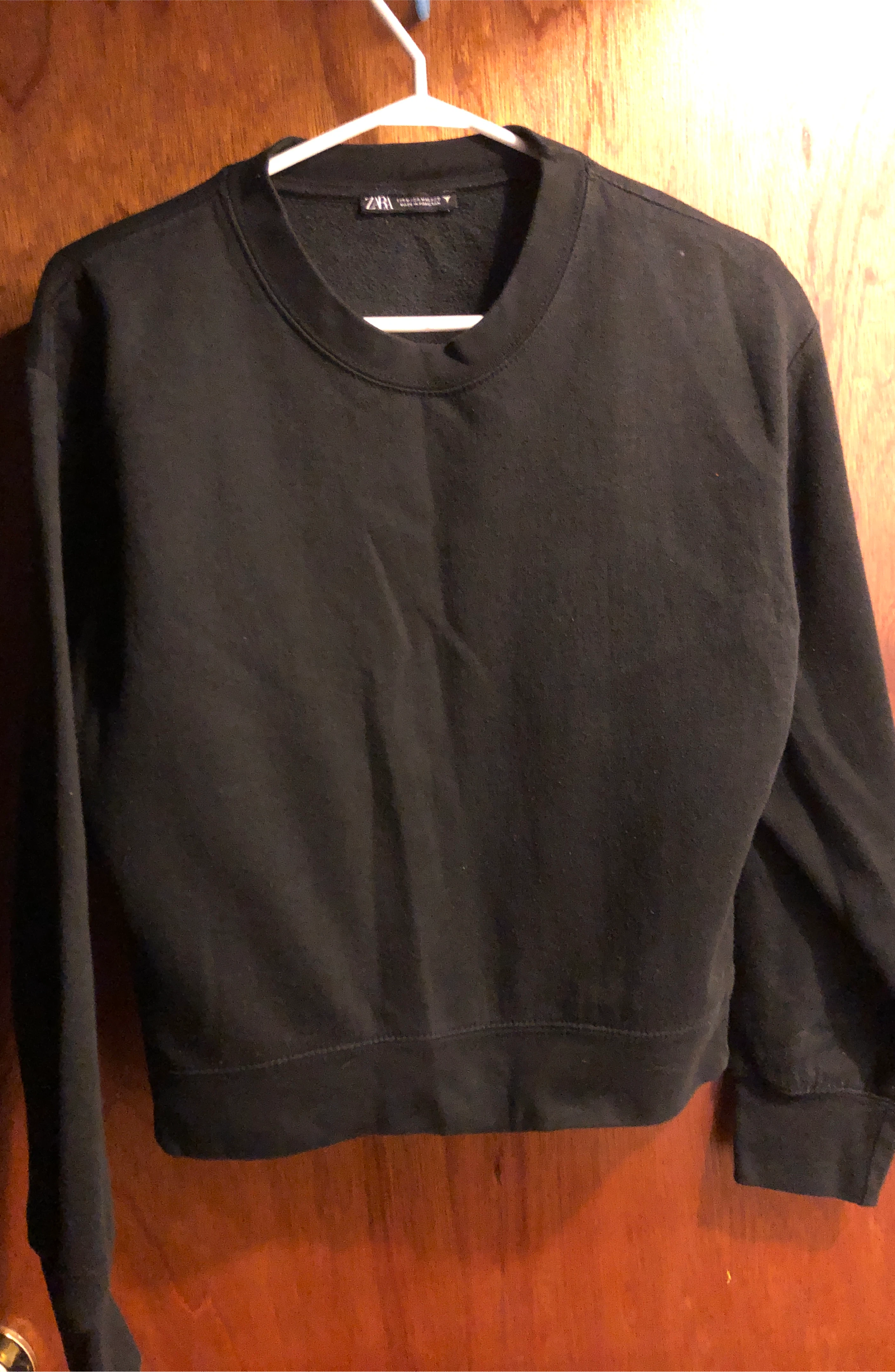 #Cleanout Zara Black Crewneck Sweater - for female