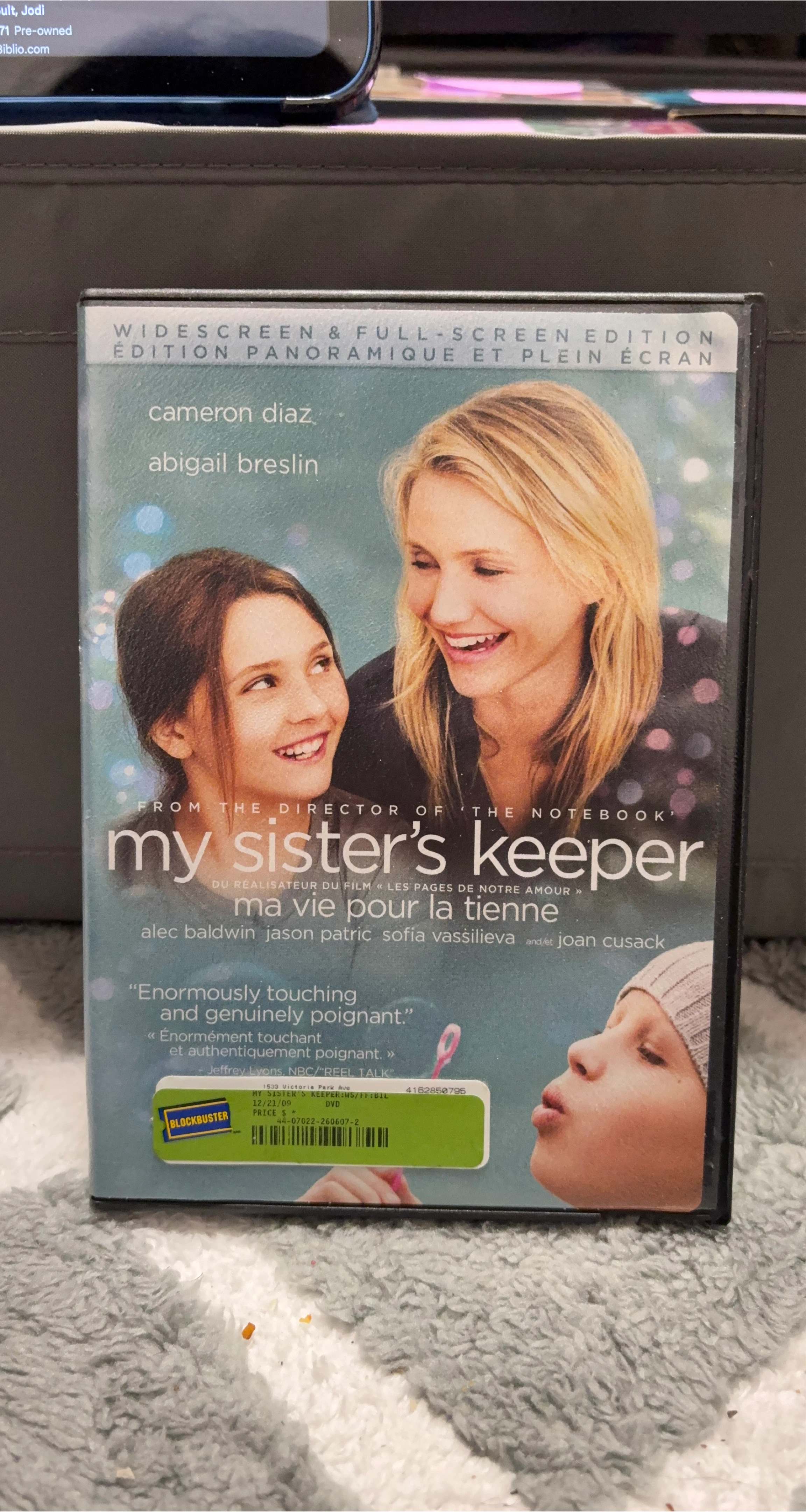 My Sister's Keeper DVD