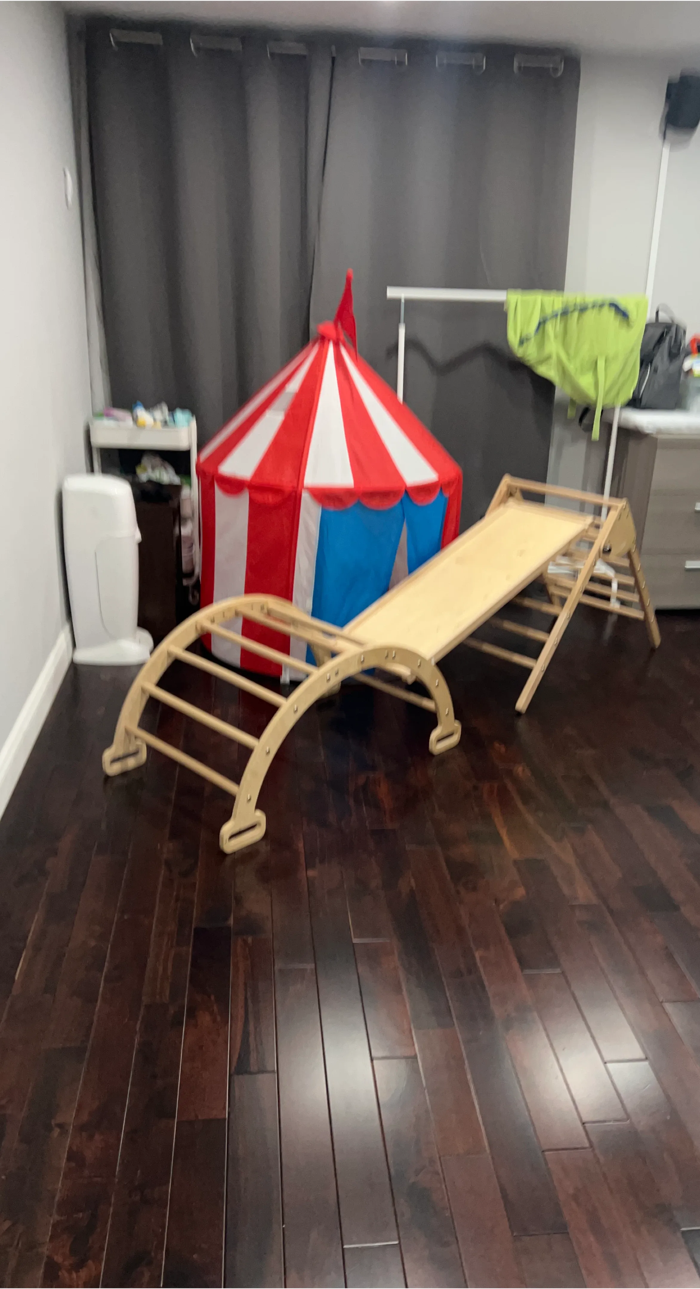 Kids Play Gym with Tent and Slide