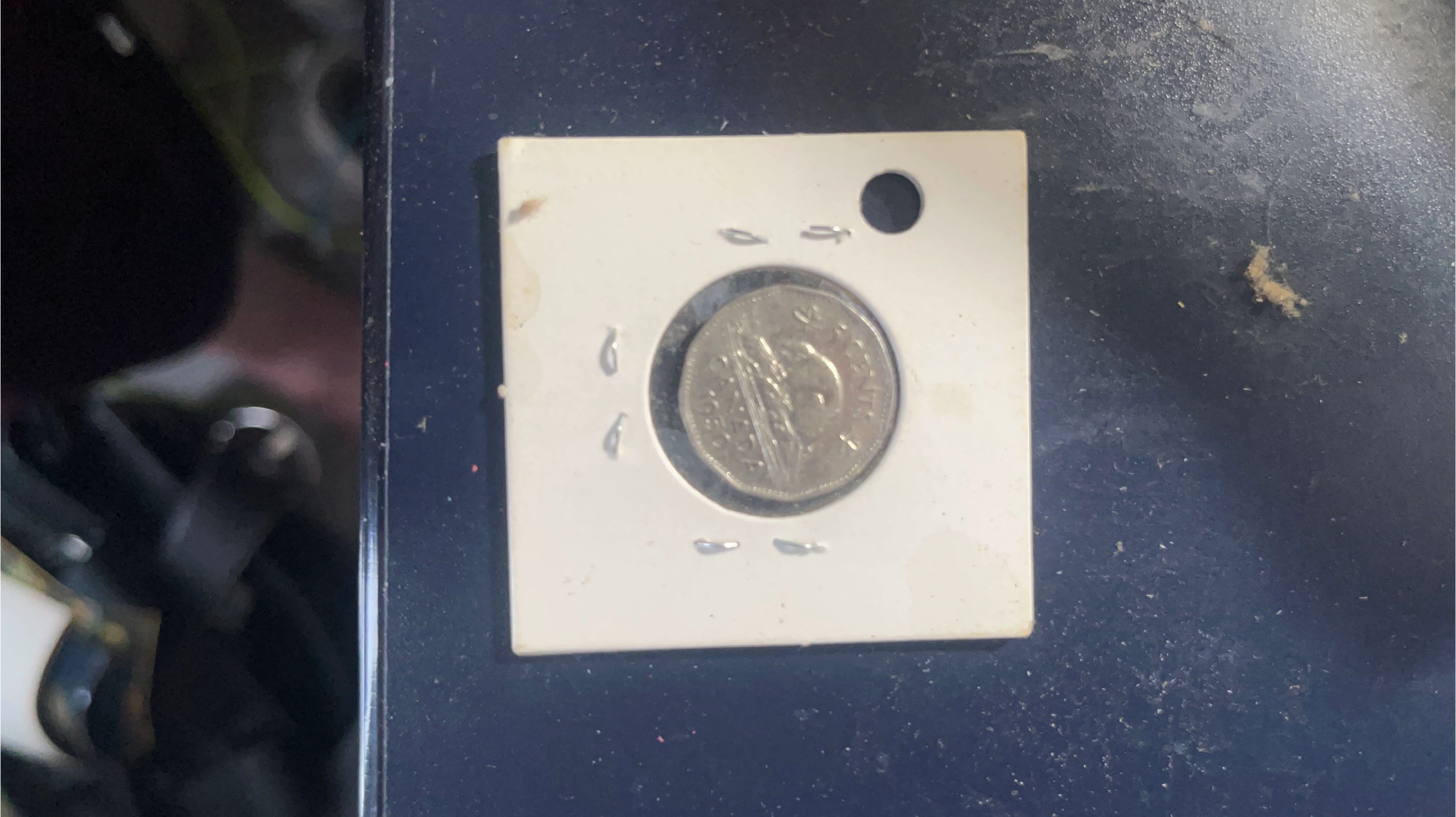 1968 Canadian 5 Cents Coin