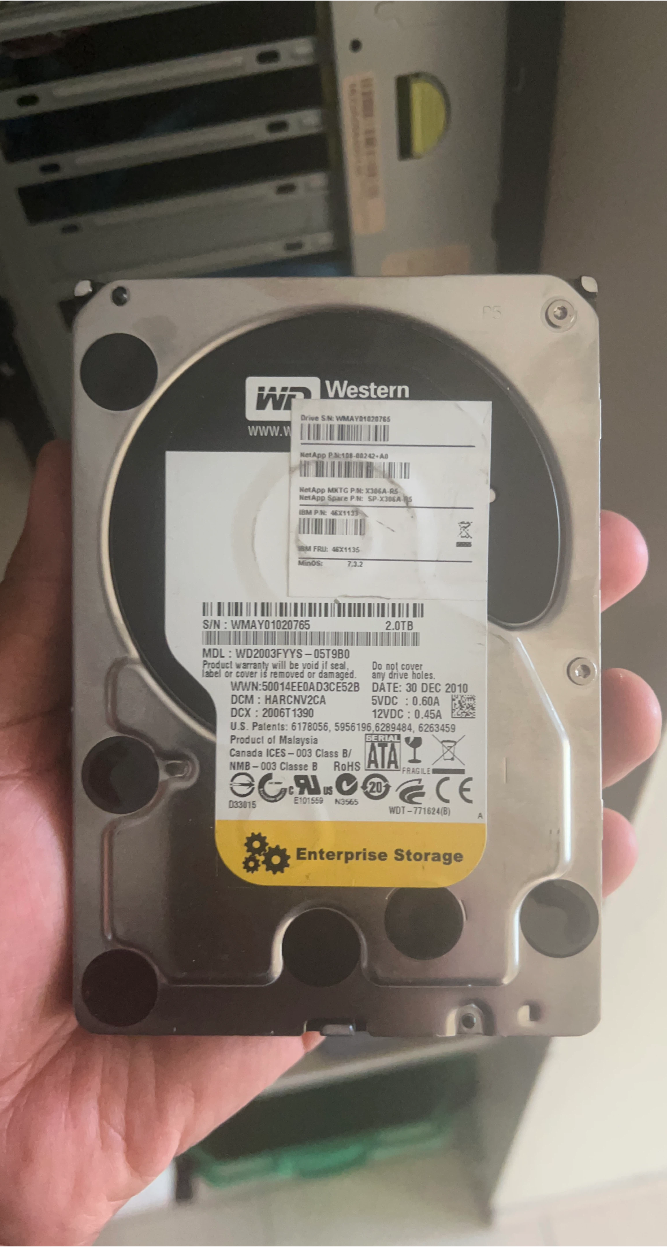 Western Digital WD2003FYYS 2TB Hard Drive