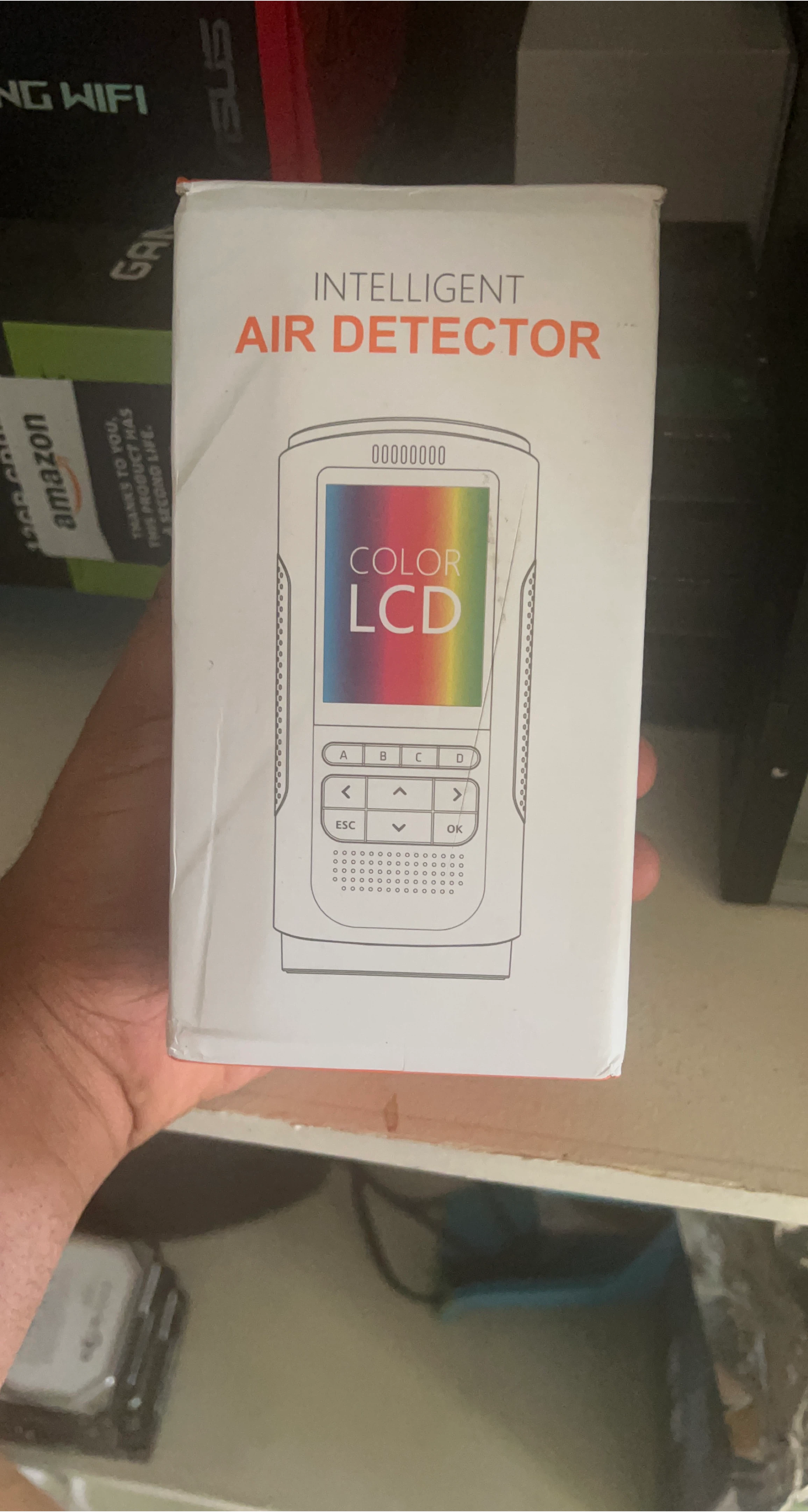 Intelligent Air Detector with Color LCD