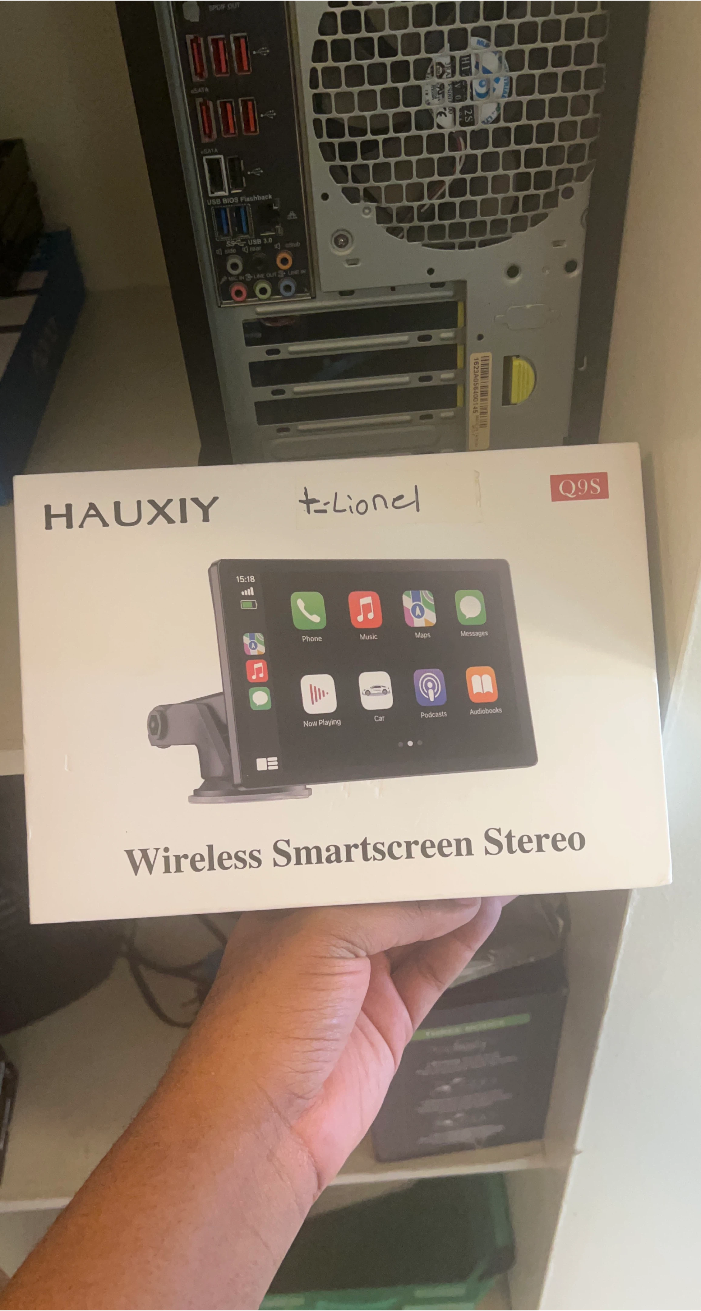 HAUXIY Q9S Wireless Smartscreen Stereo - New!