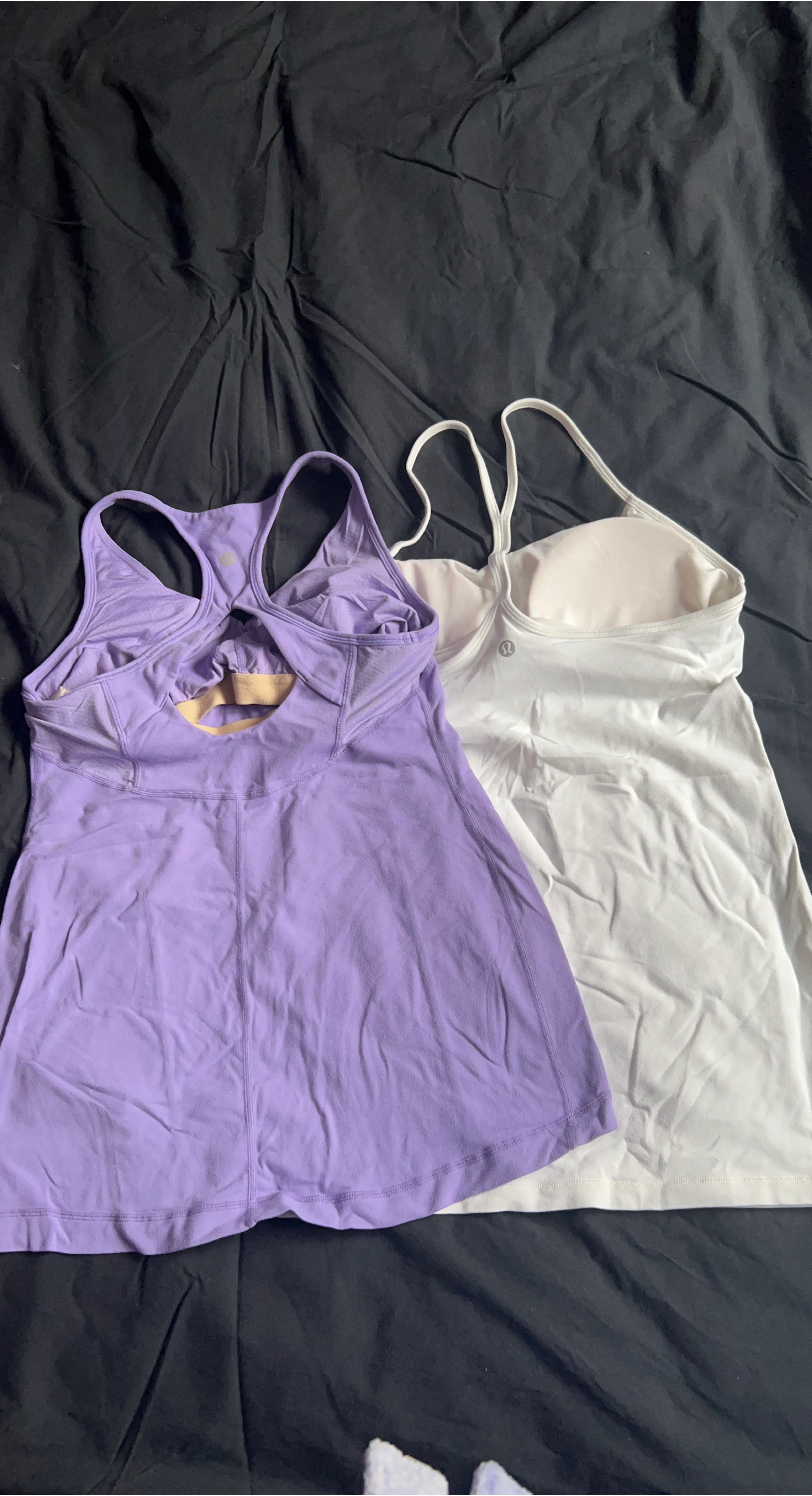 Lululemon Tank Tops - Purple & White Size -8