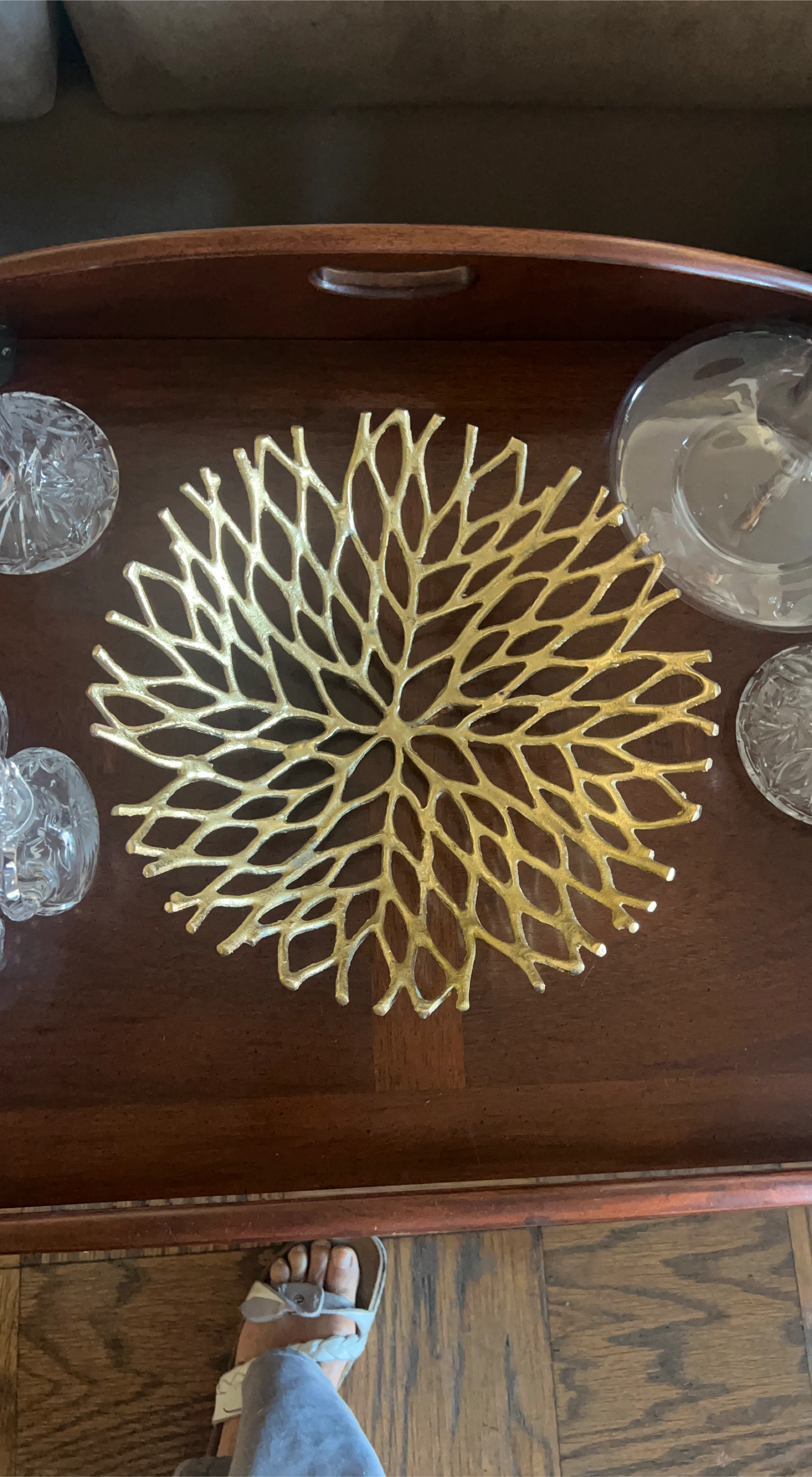 Gold Decorative Bowl